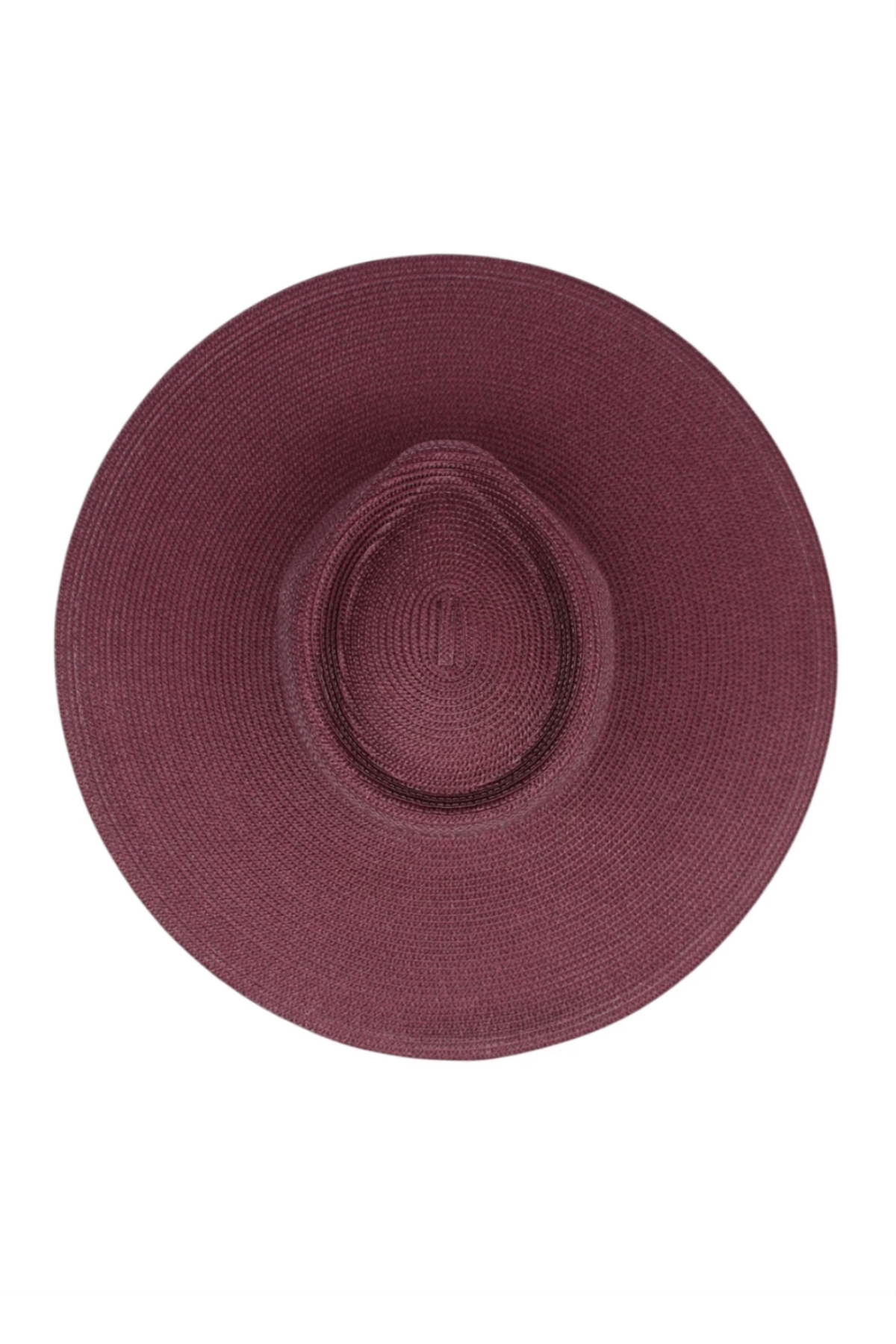 Aria Fedora in Burgundy Red