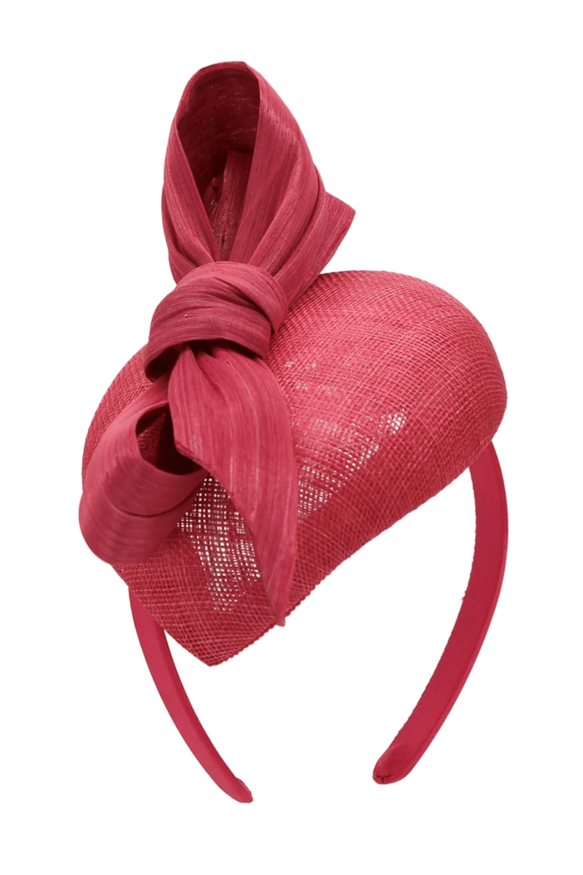 Rosie Fascinator in Hot Pink