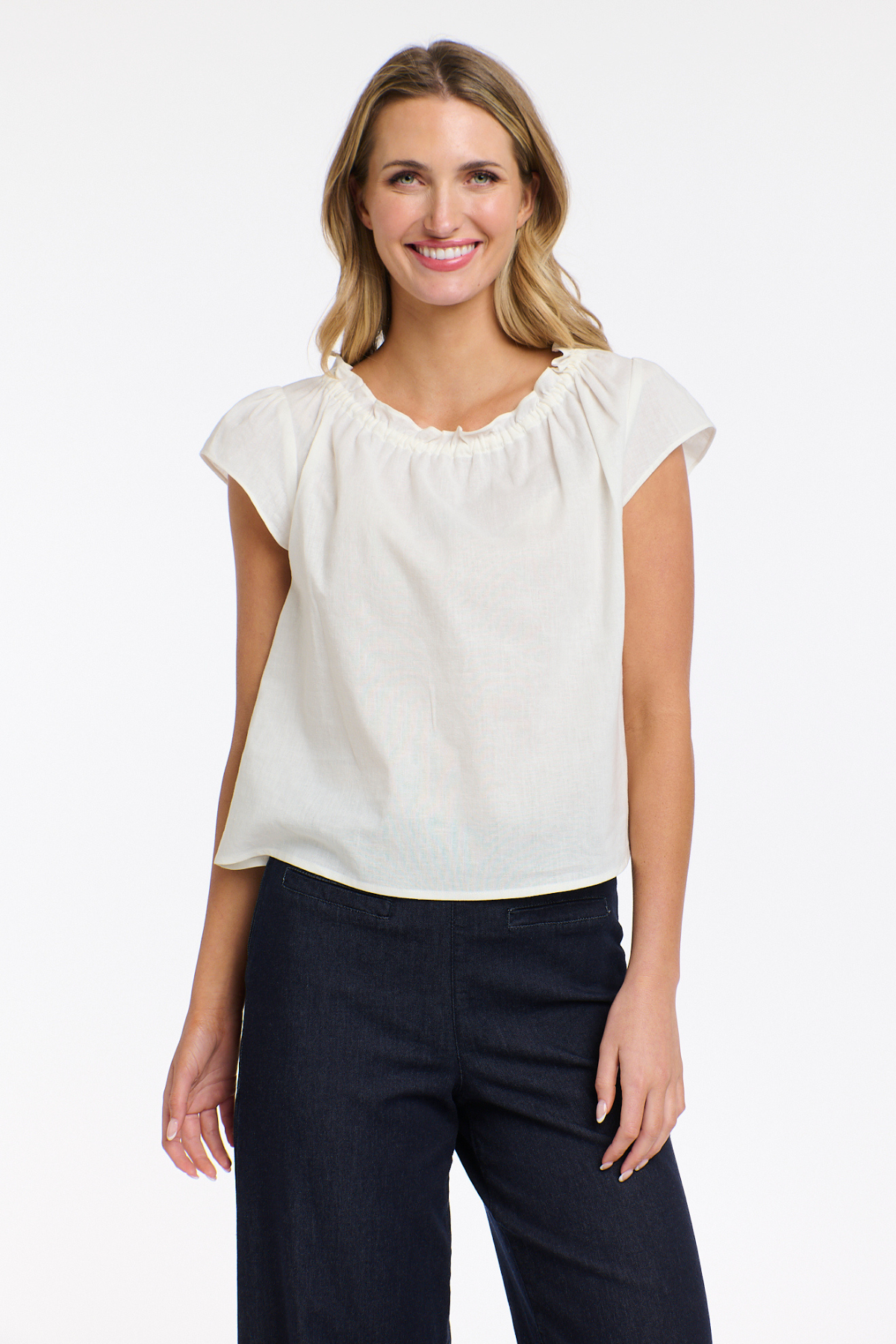 Frida Top Antique White