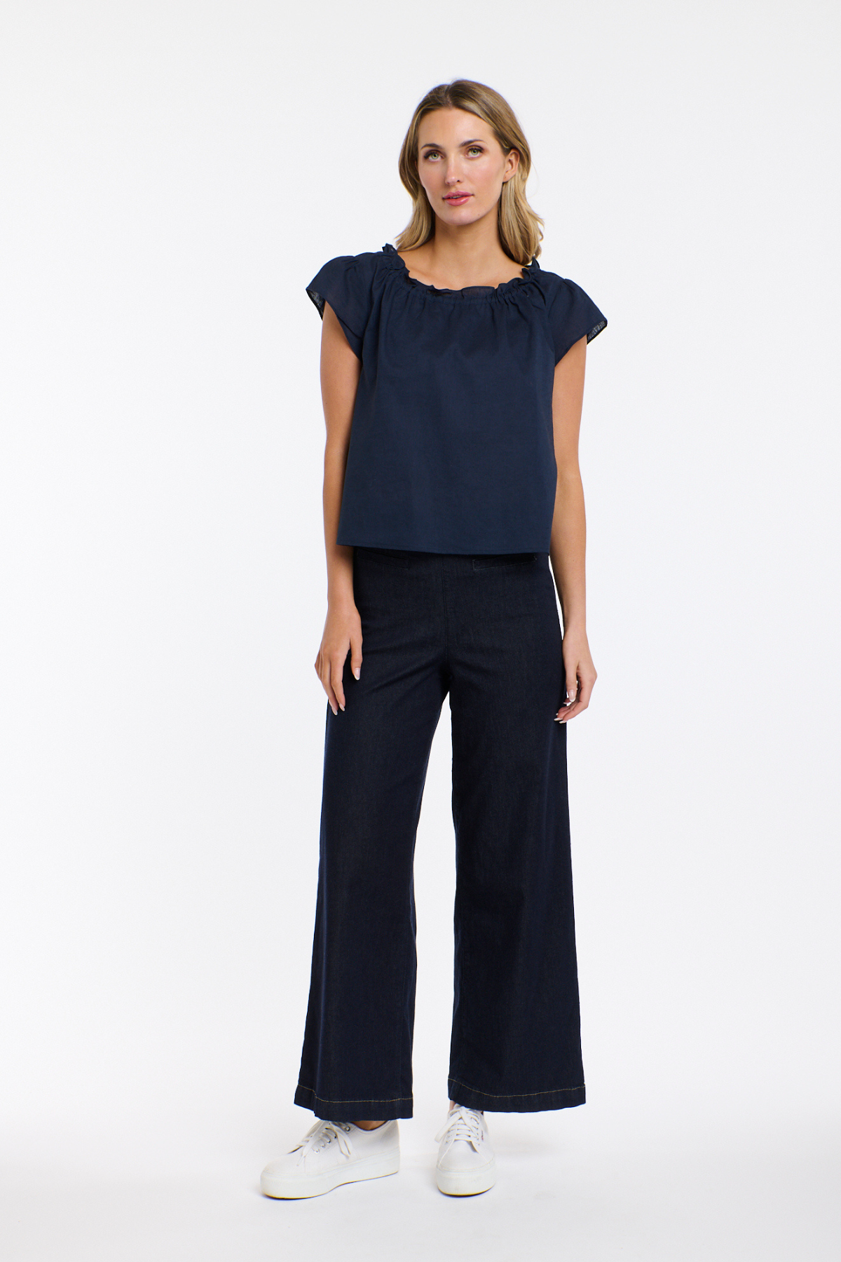 Frida Top Navy