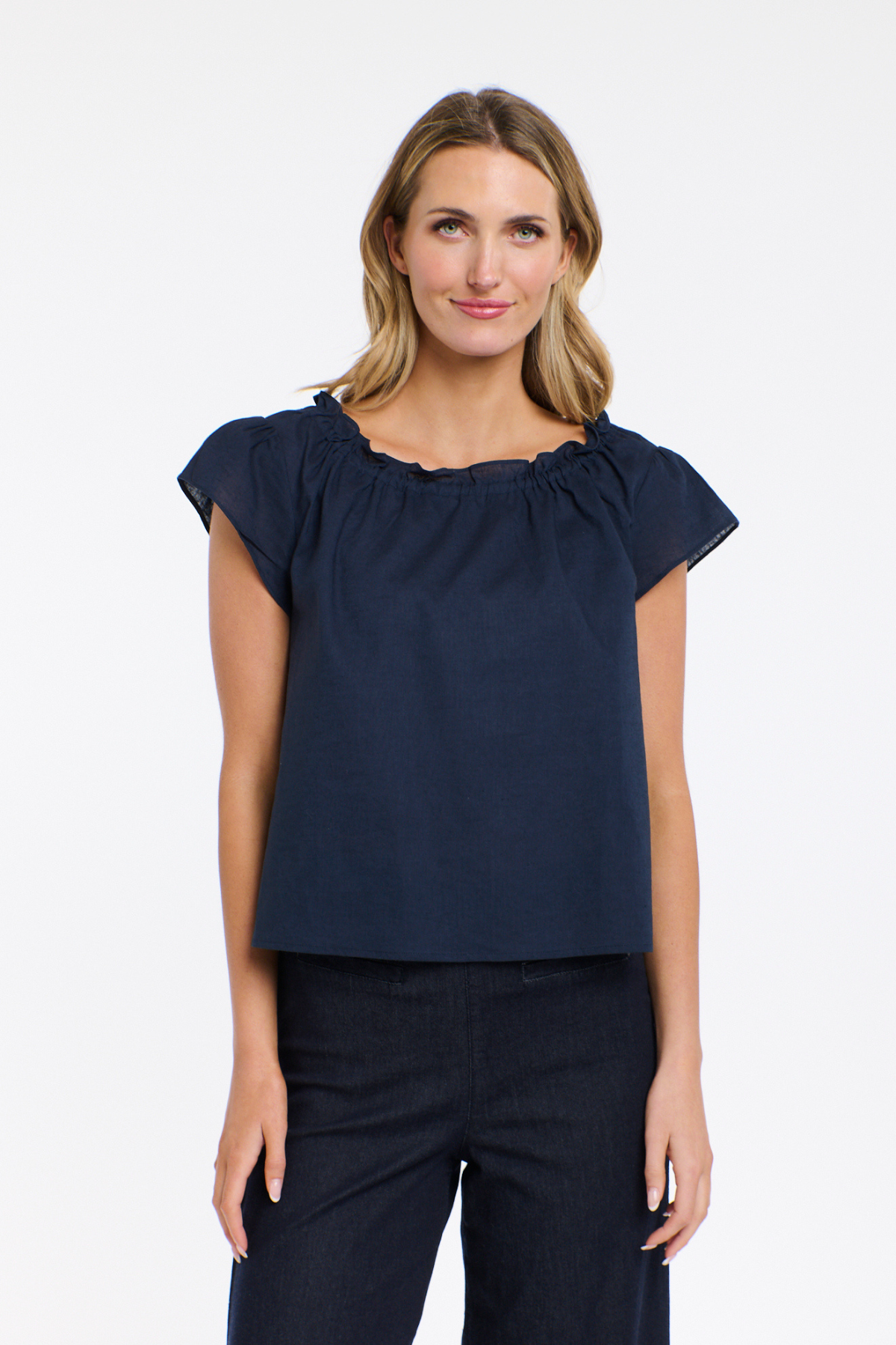 Frida Top Navy