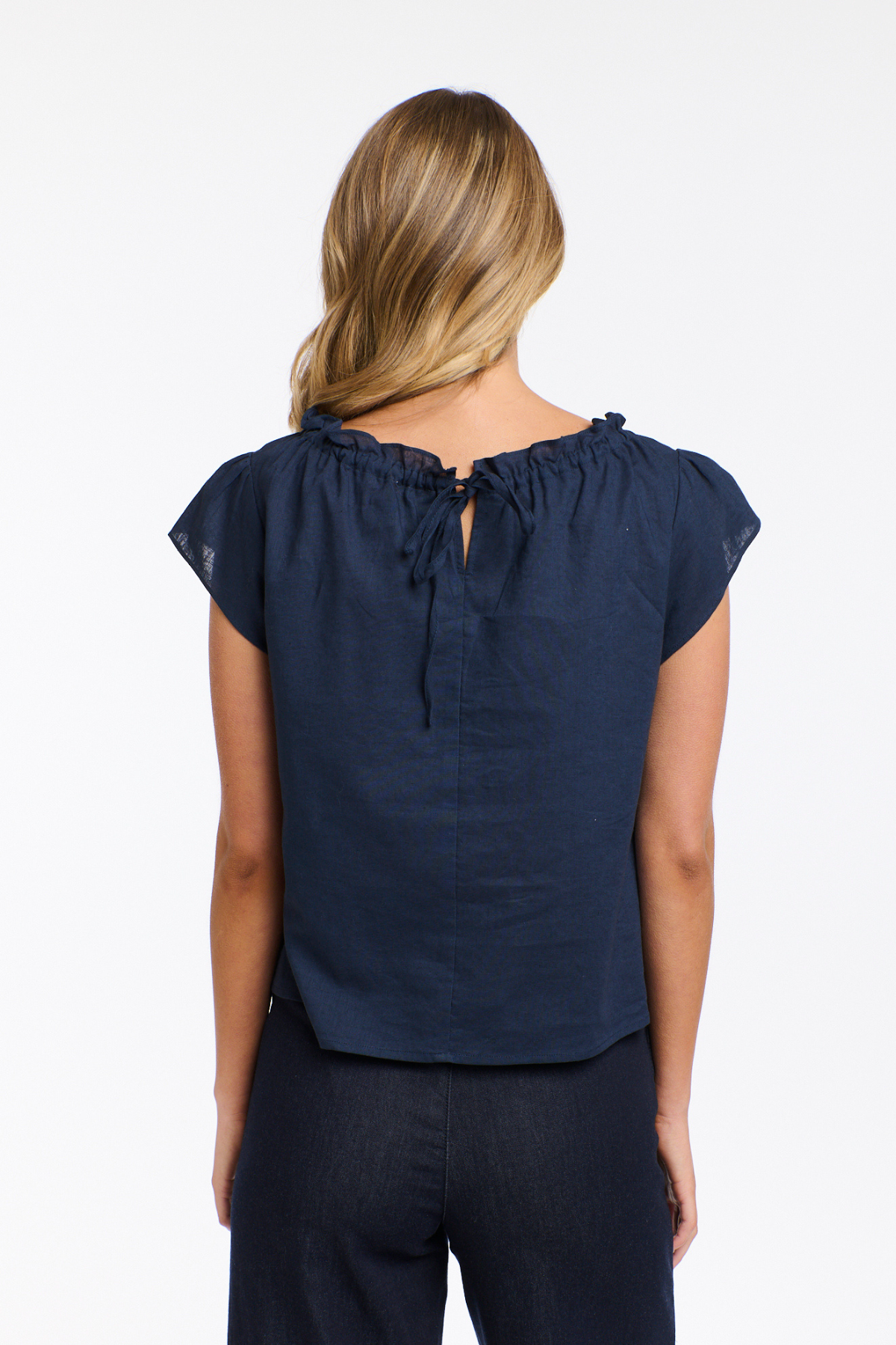 Frida Top Navy