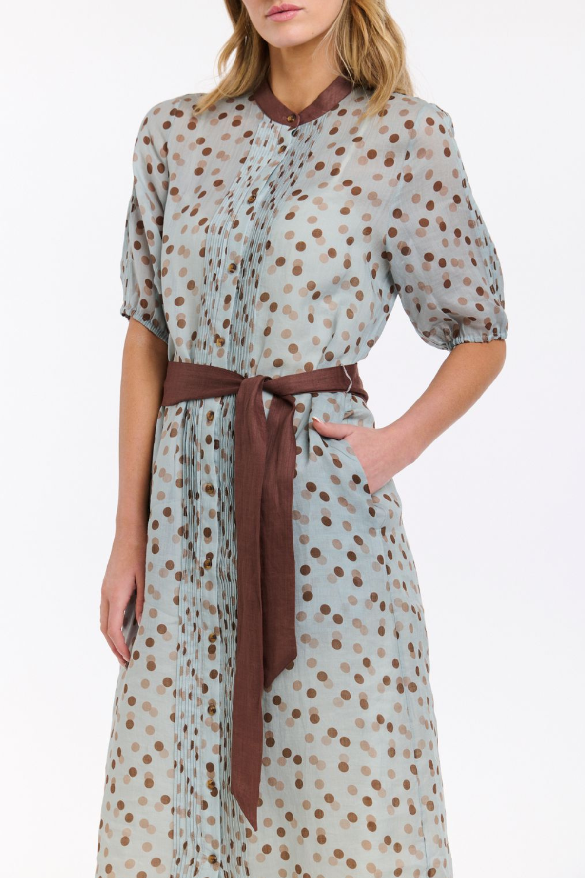 Sunday Spot Shirt Dress