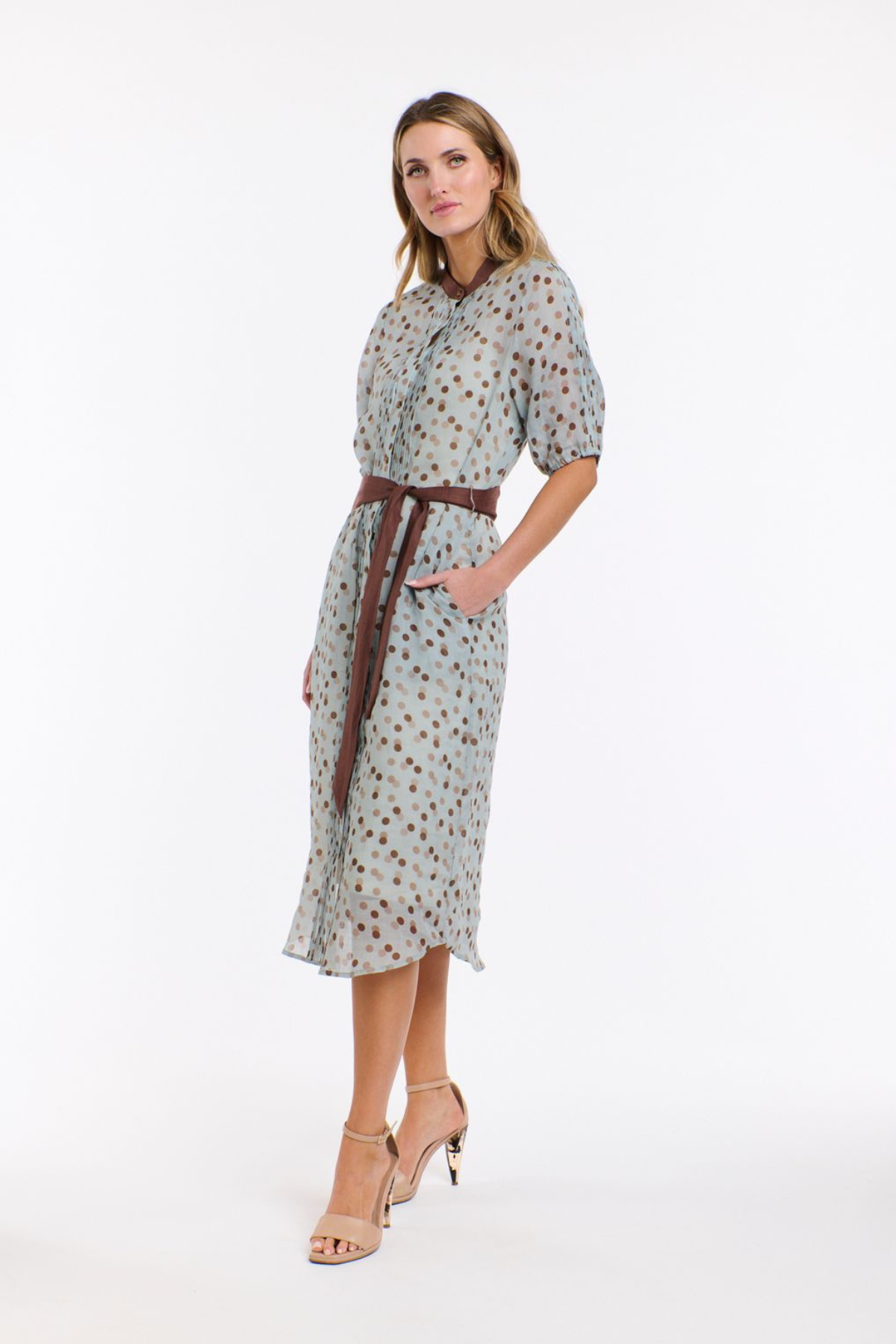 Sunday Spot Shirt Dress