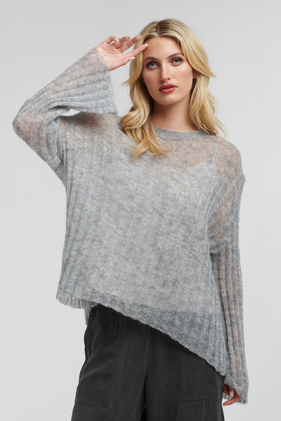 Sequins Knit Pewter