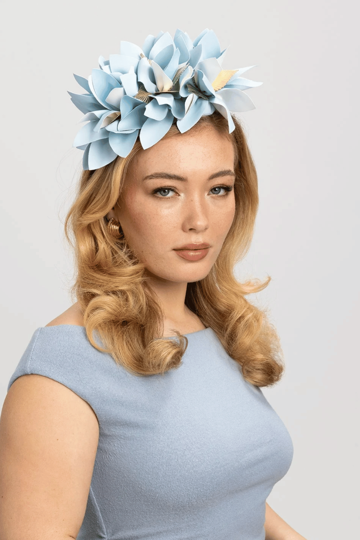 Devon Headpiece in Blue