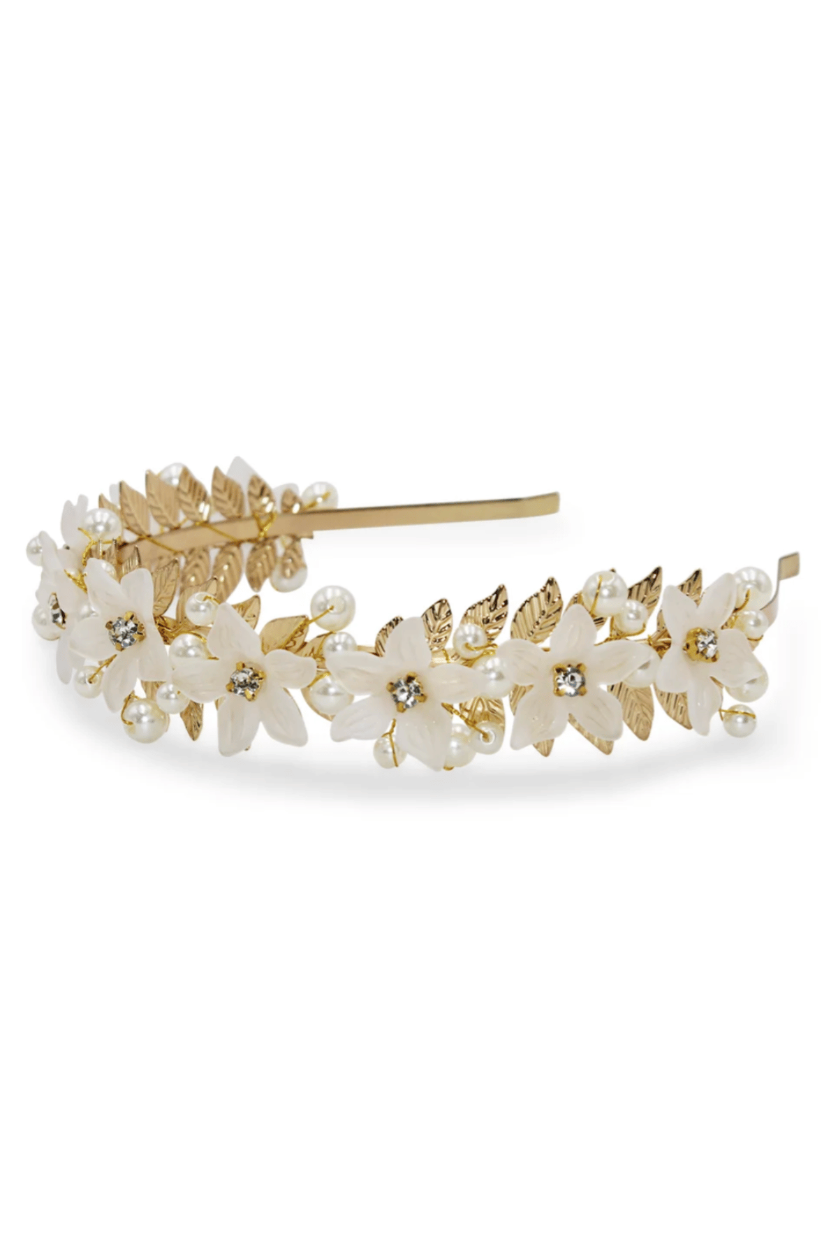 Fleur Headband in Gold