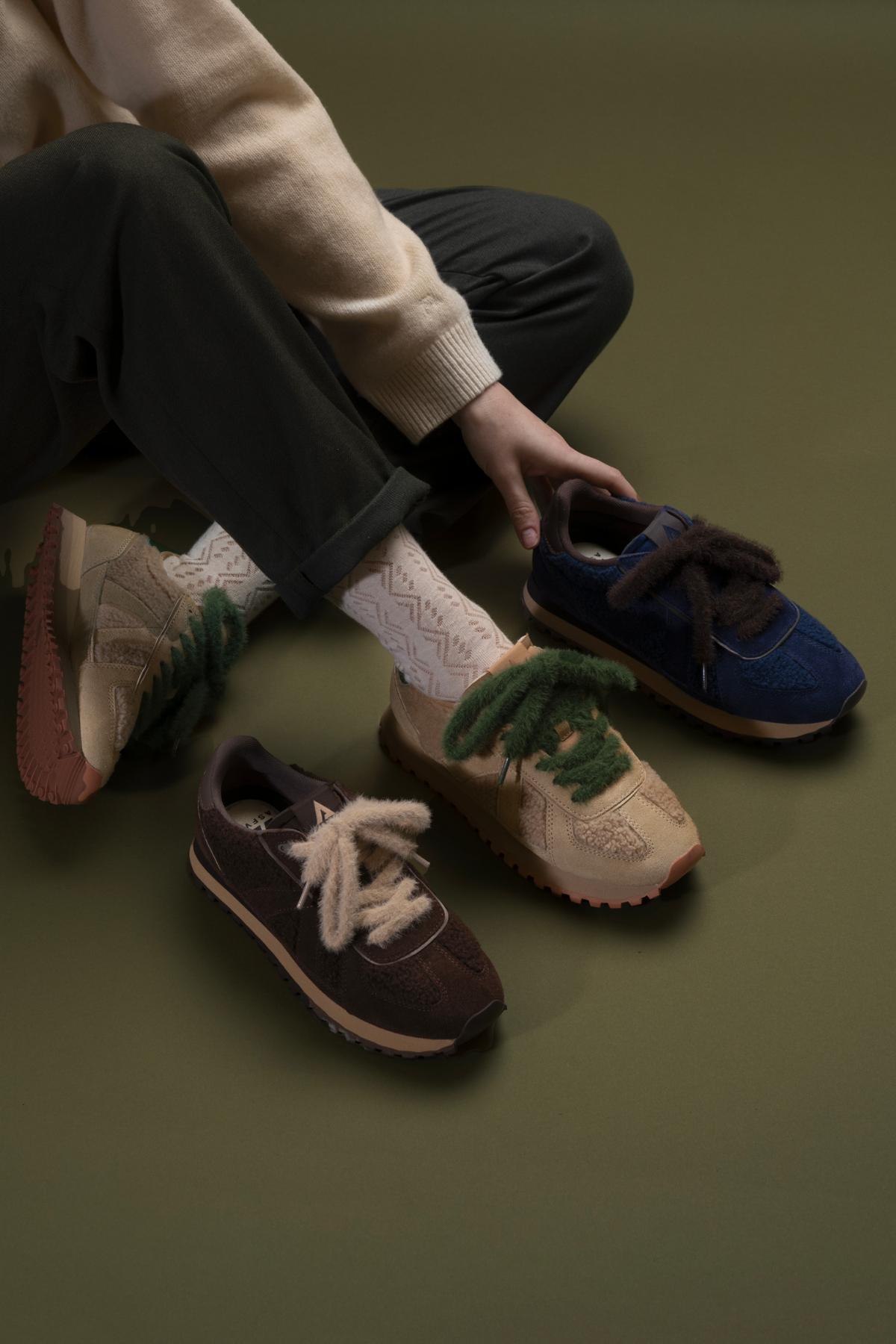 Gate Sneaker Brown Tan