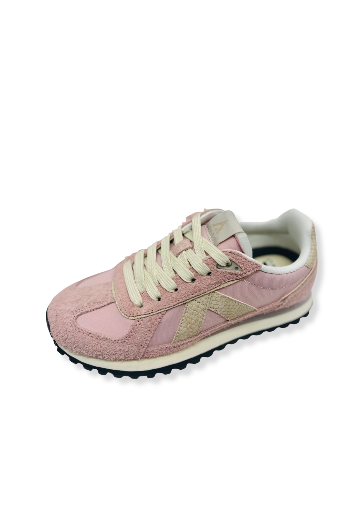 Gate Sneaker Pink Snake Gold