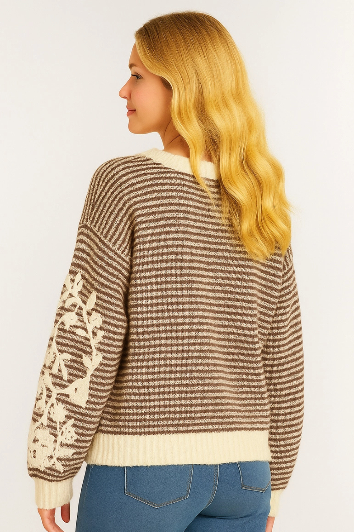 Audrey Floral Knit