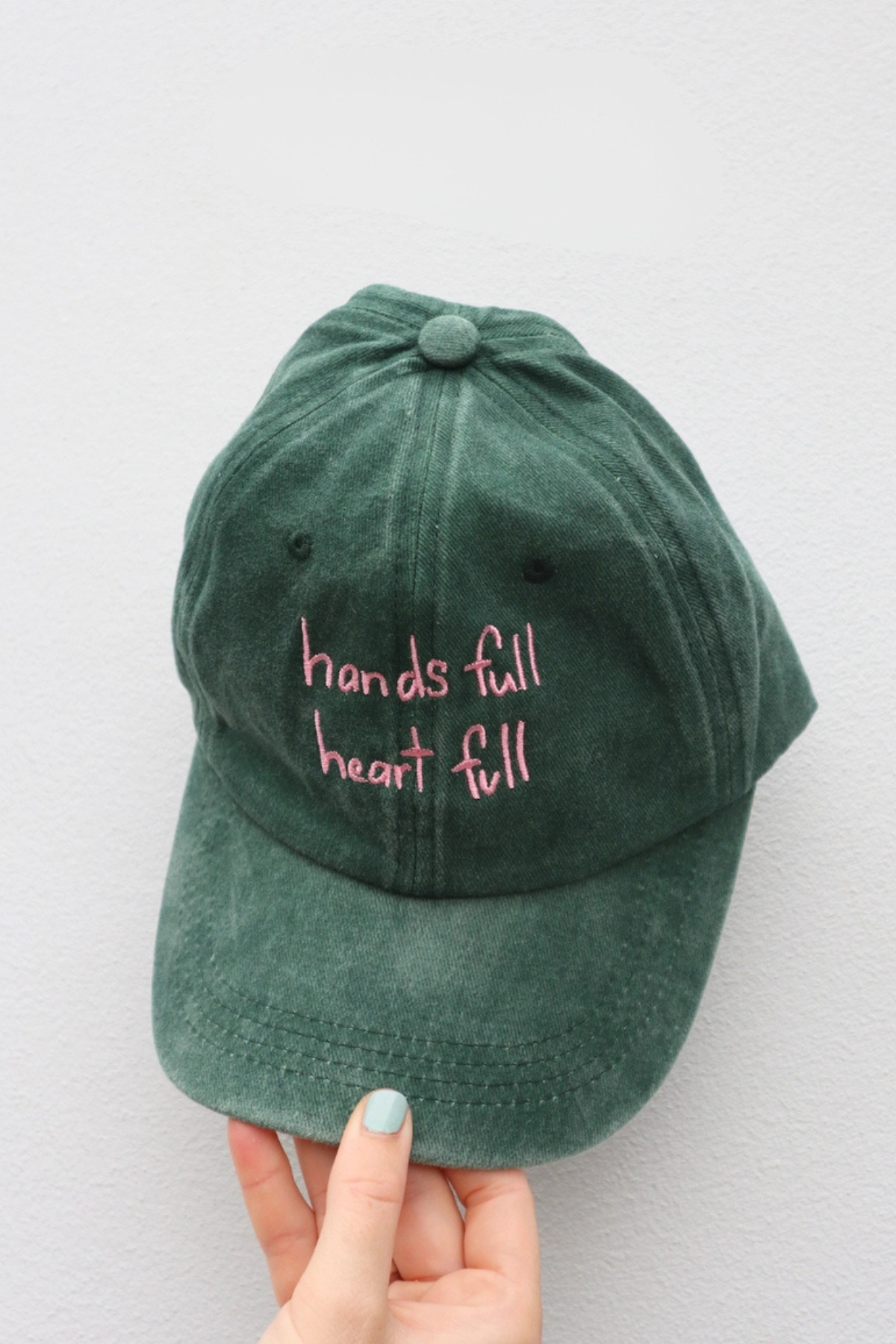 Hearts Full Cap Green