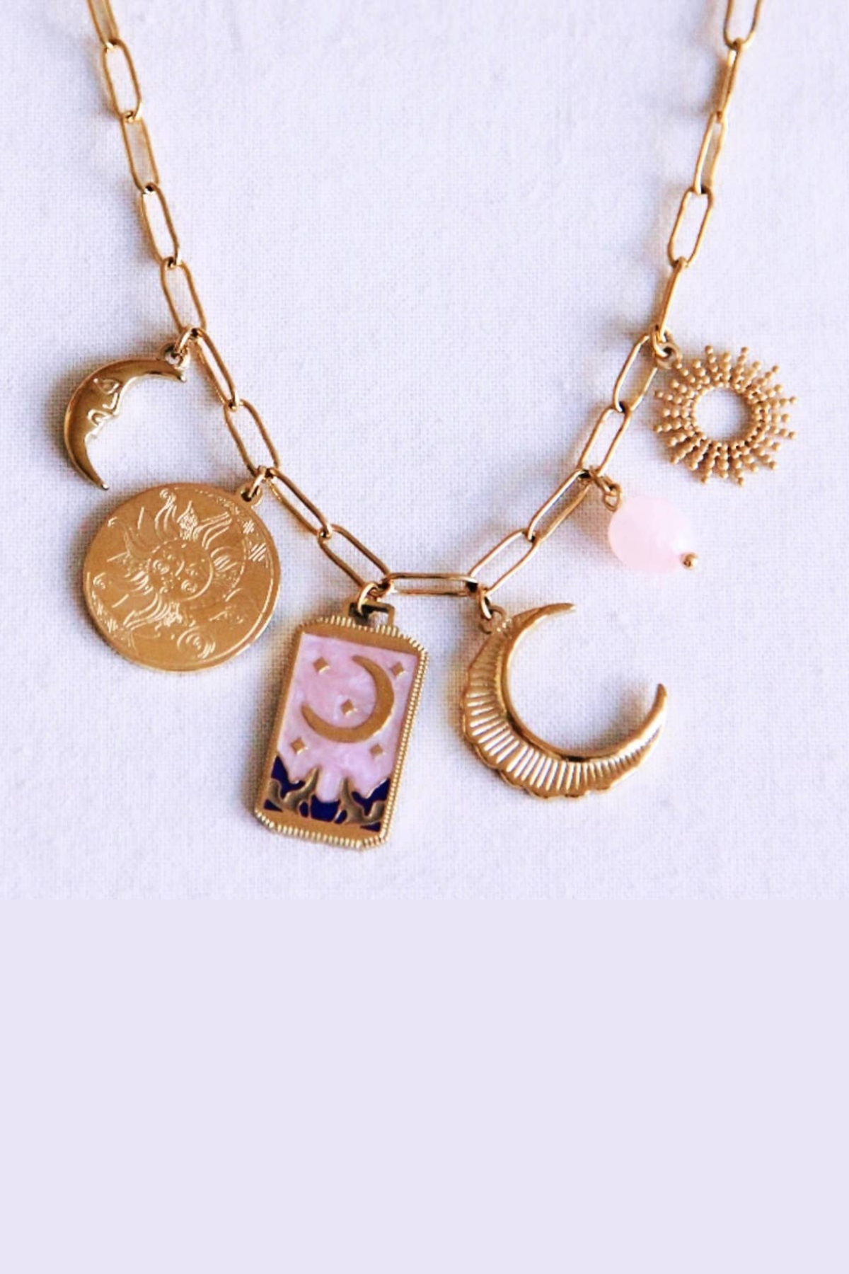 Moon Child Charm Necklace