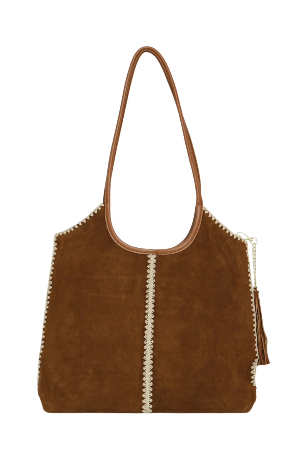 Back To Friends Suede Shopper