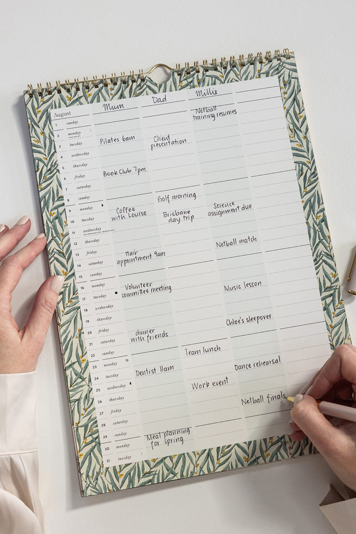 2027 Vertical Wall Planning Calendar