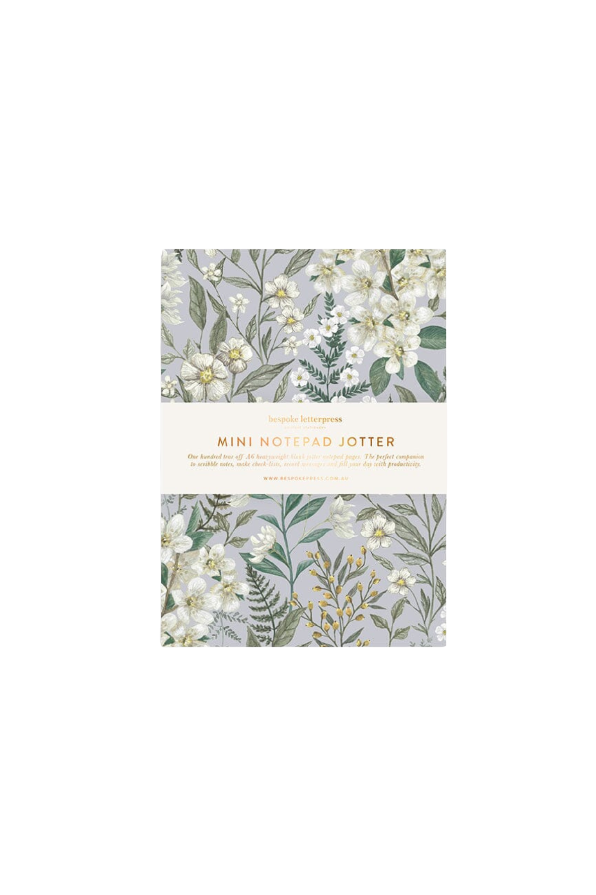 Ivory Garden Notepad Mini Jotter