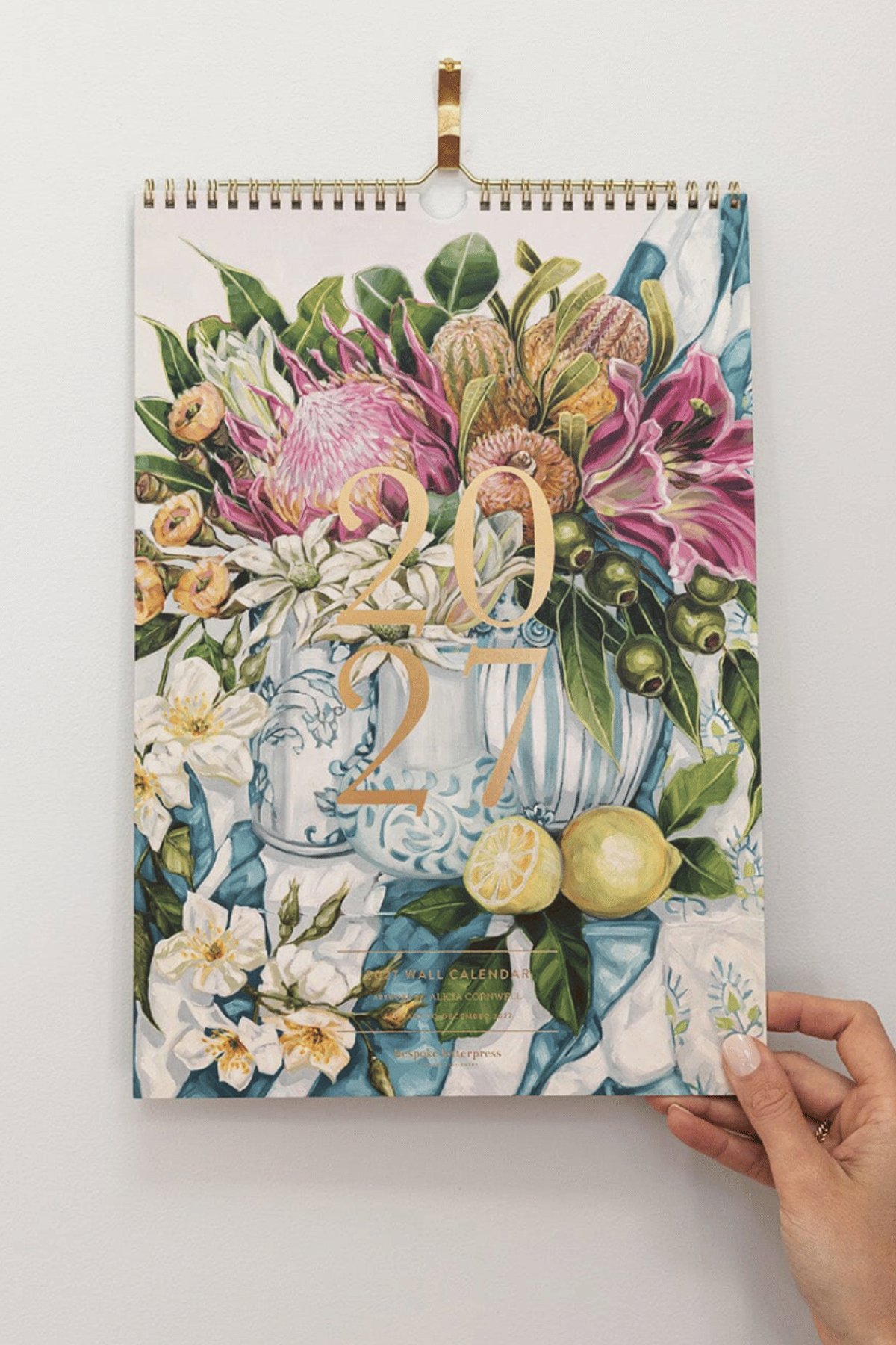 2027 Wall Calendar Still Life