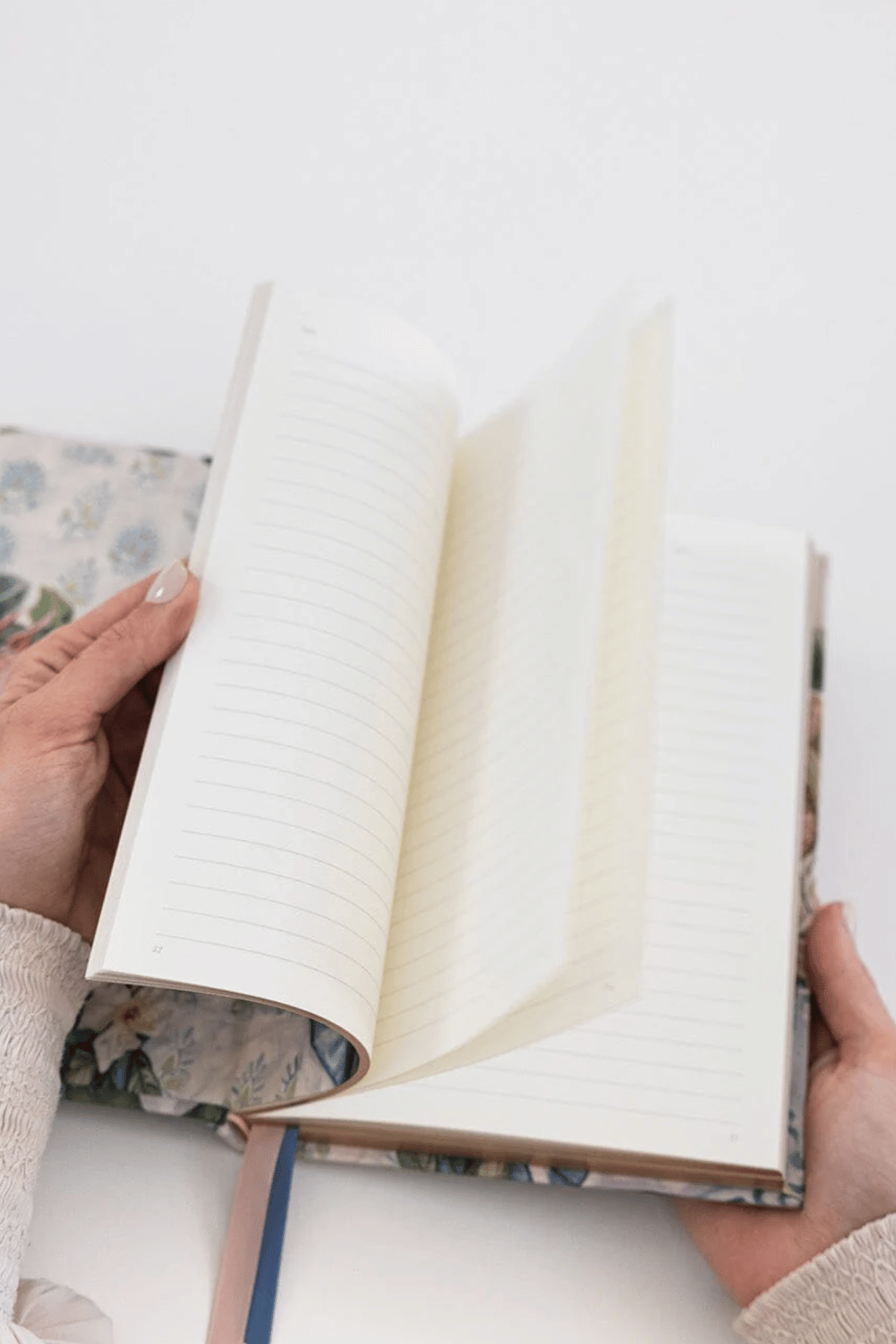Linen Bound Journal Bushland Ribbons