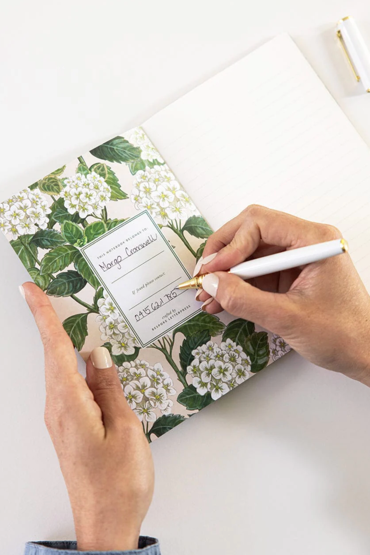 Pocket Notebook Hydrangea