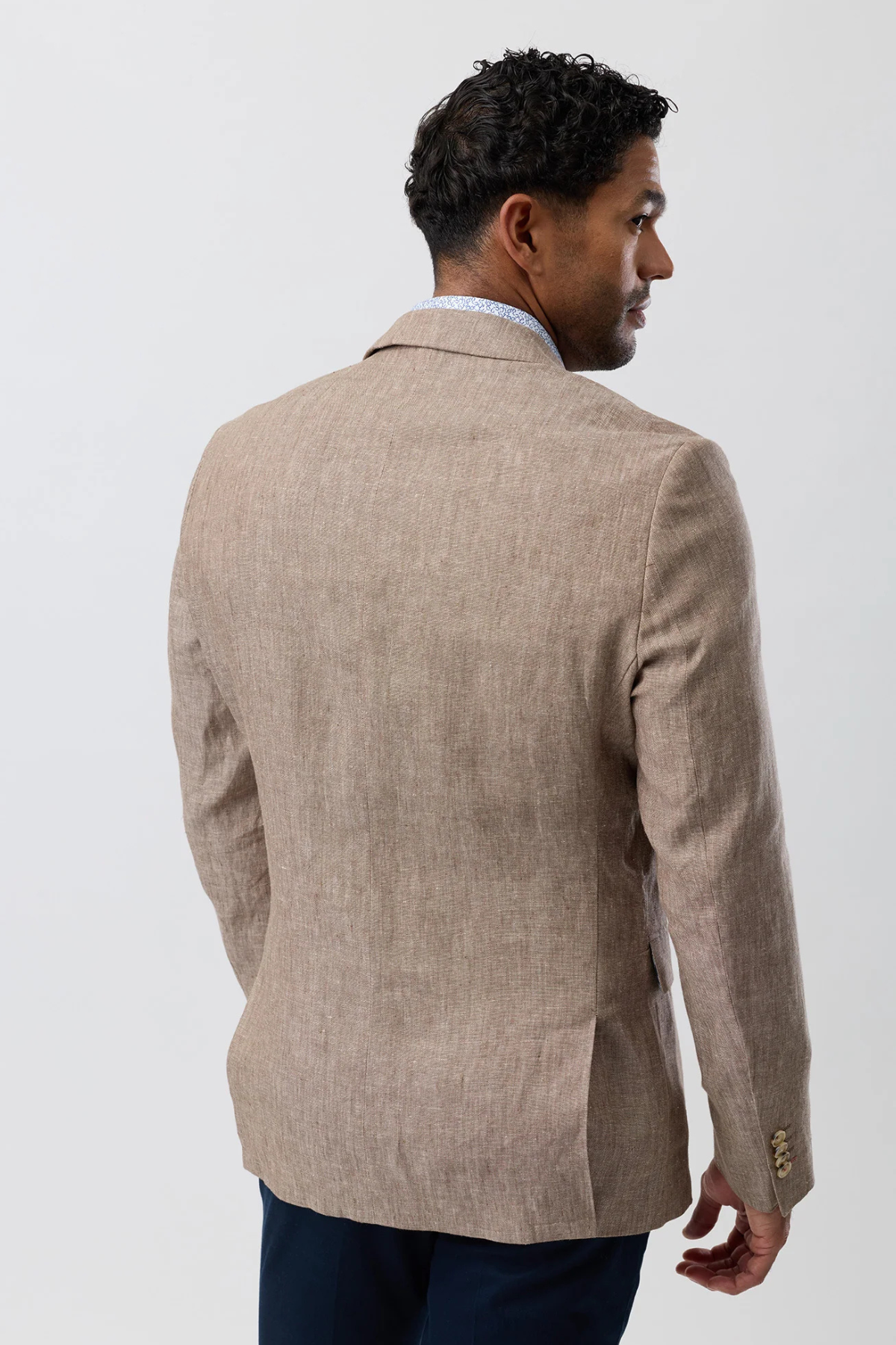Twin Button Blazer Bark