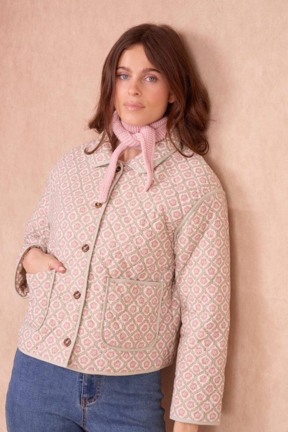 Gabeline Printed Jacket