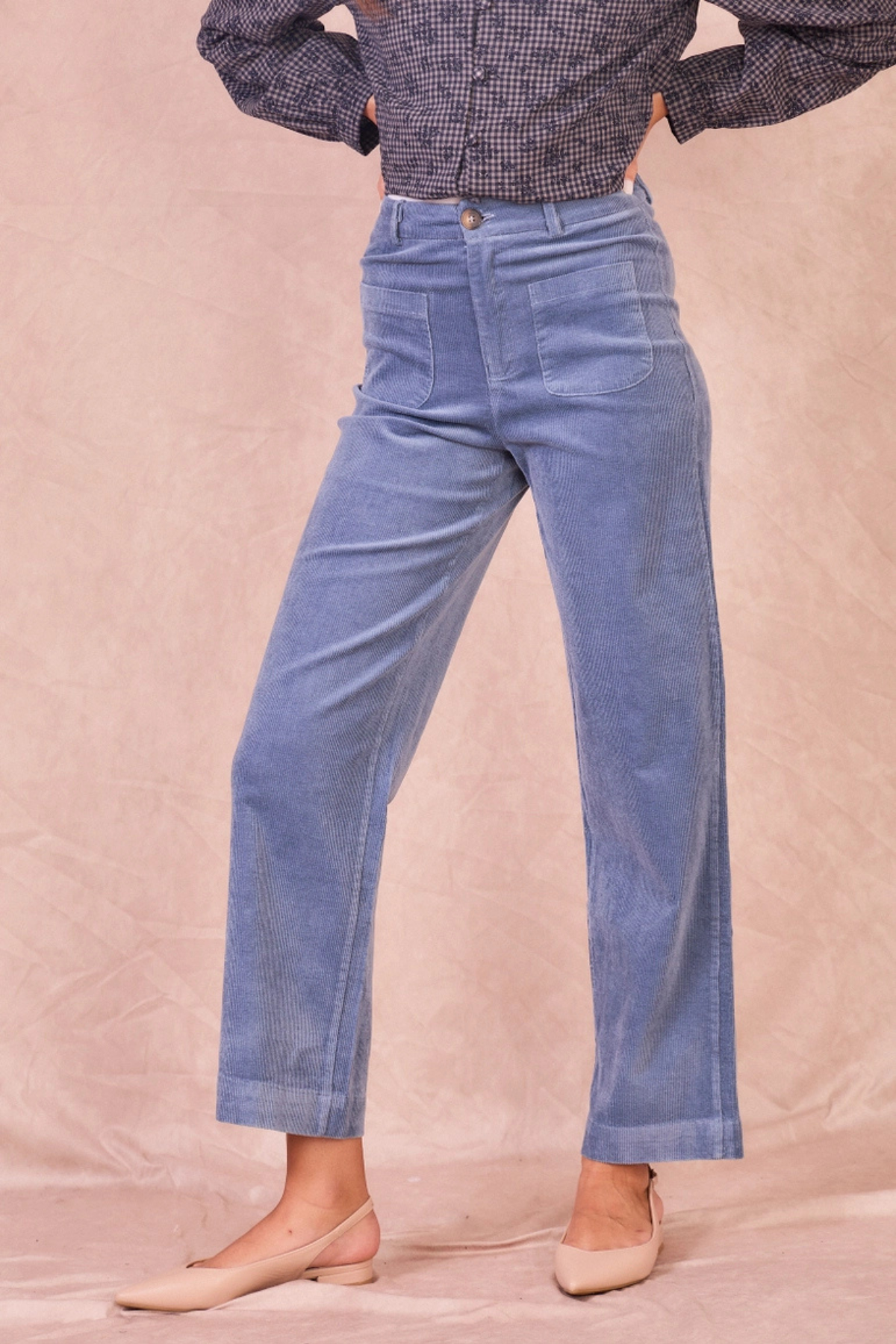 Robin Corduroy Pant Blue
