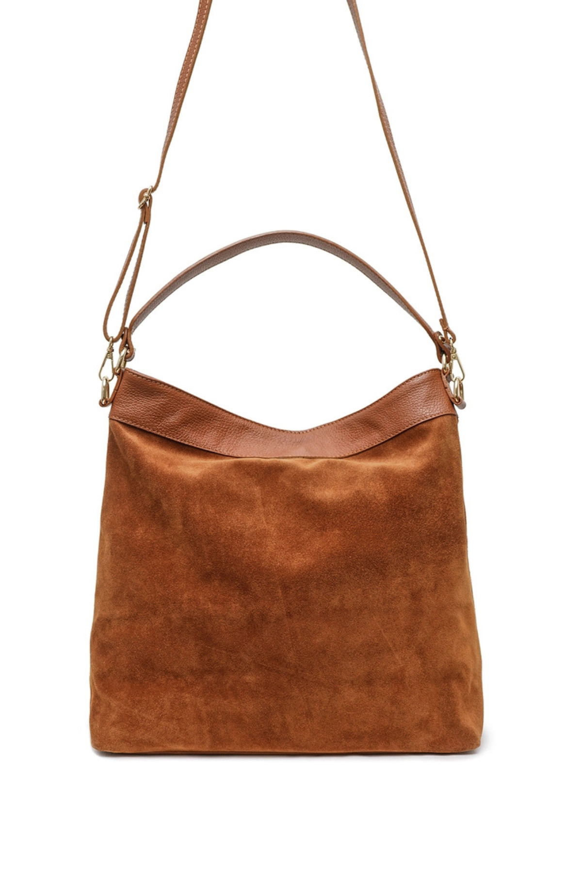 Celina Suede Bag Camel