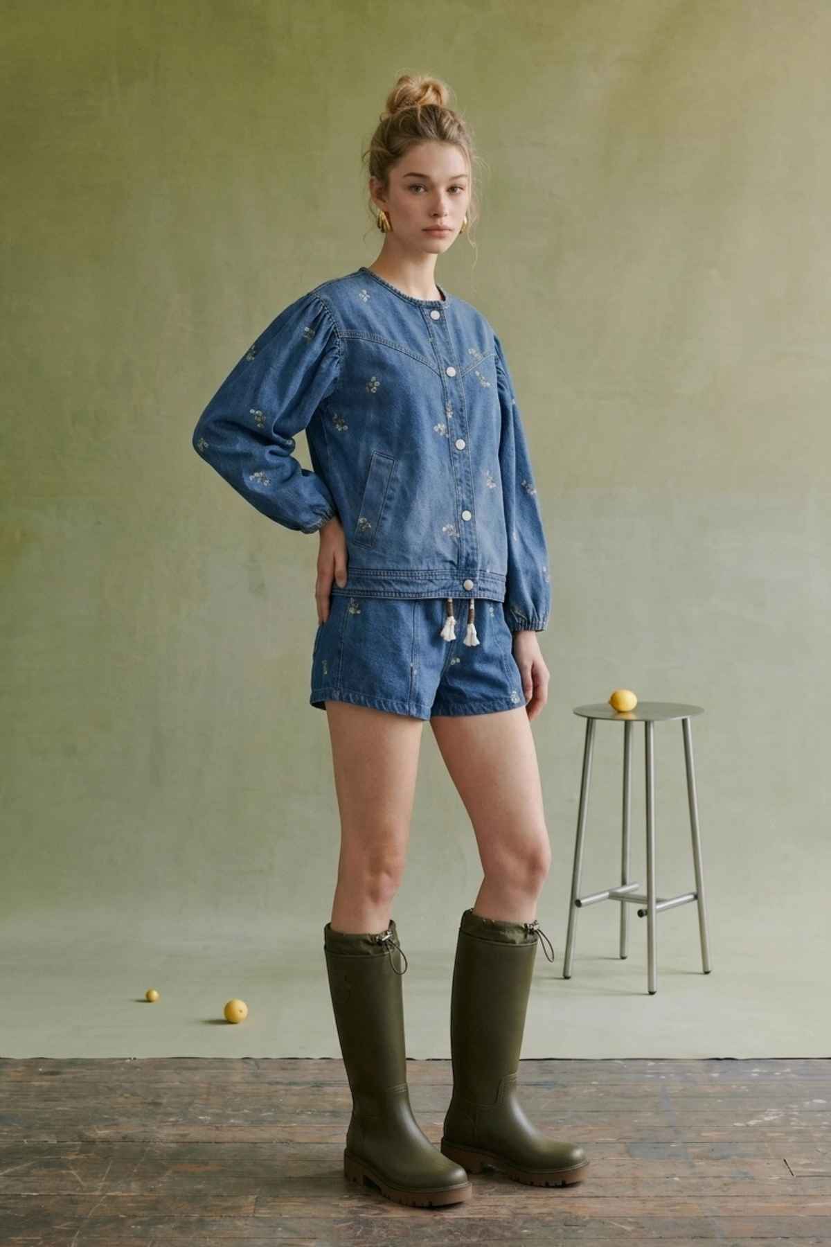 Daisy Chain Denim Jacket
