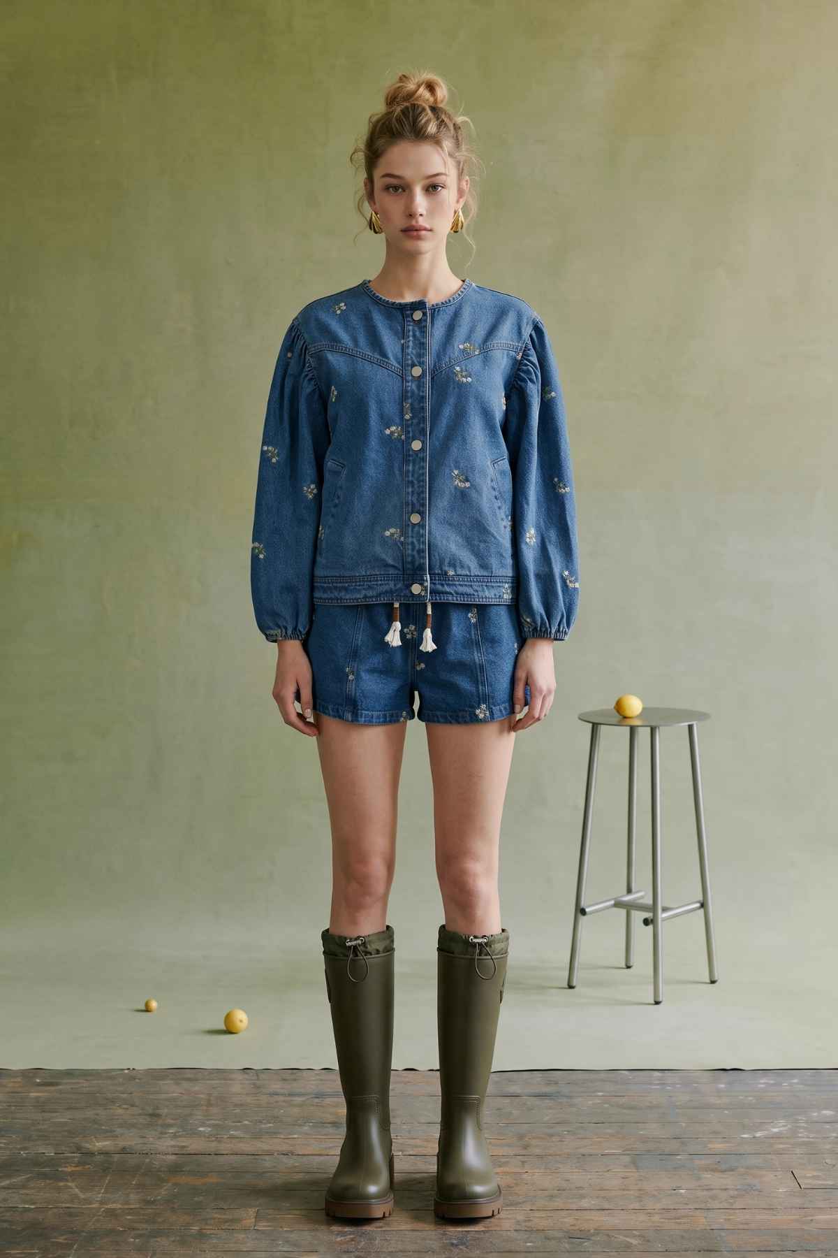 Daisy Chain Denim Jacket