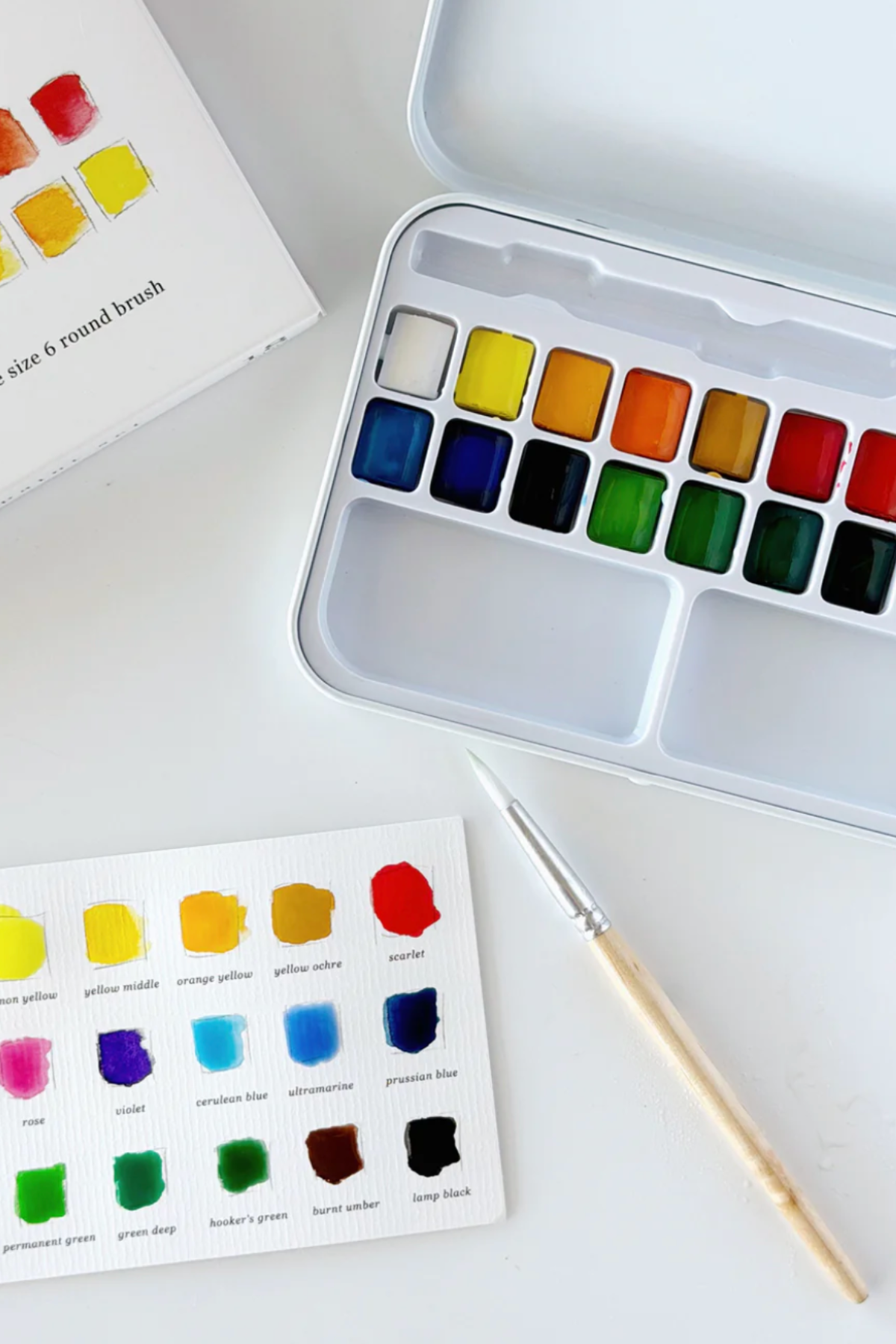 Watercolor Paint Set 18 Colors