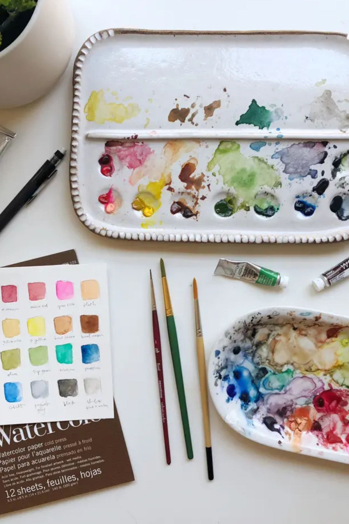 Watercolor Paint Set 18 Colors
