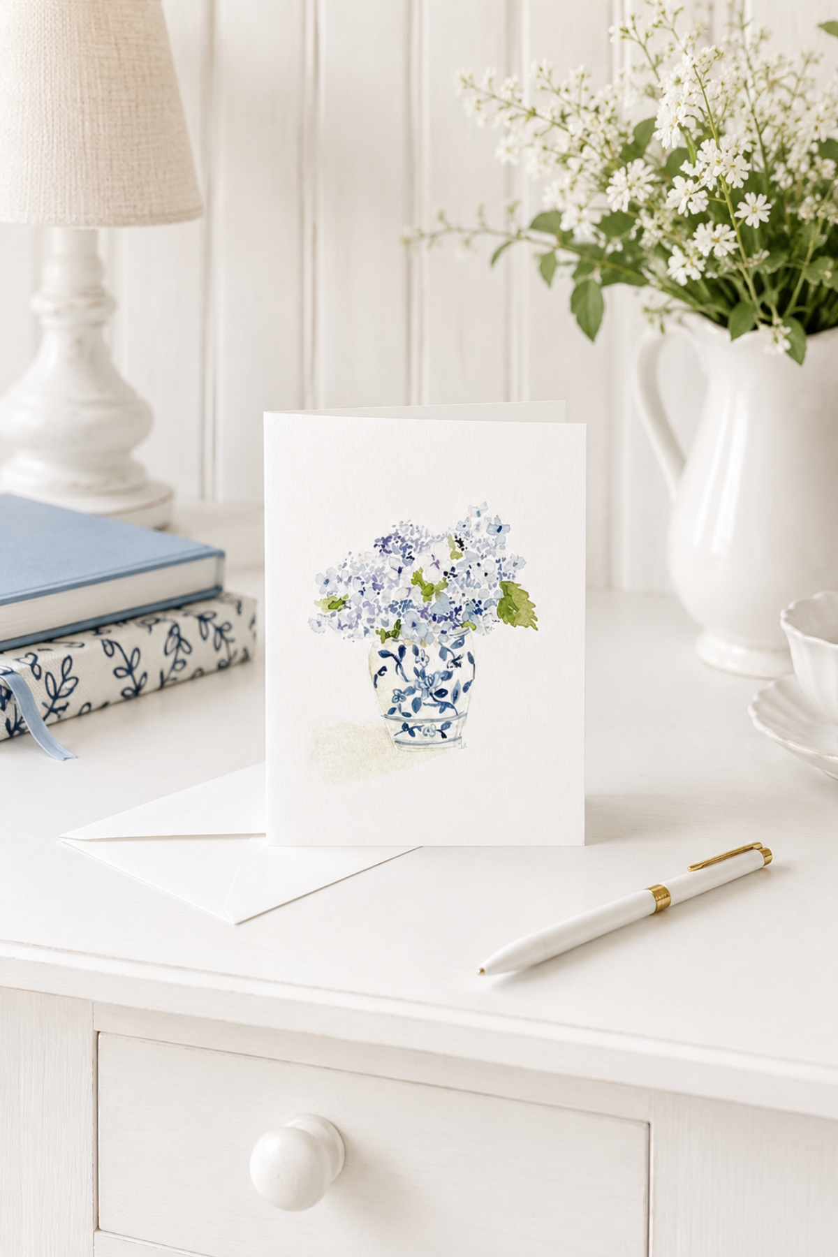 Hydrangea Bouquet Notecard