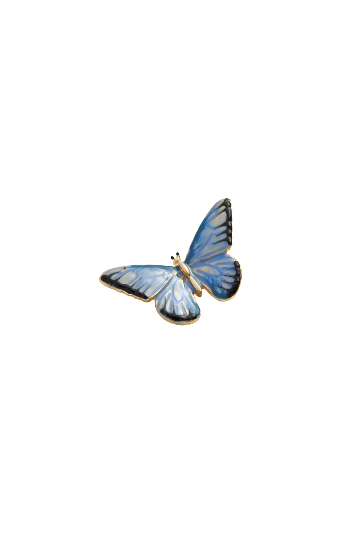 Blue Butterfly Brooch