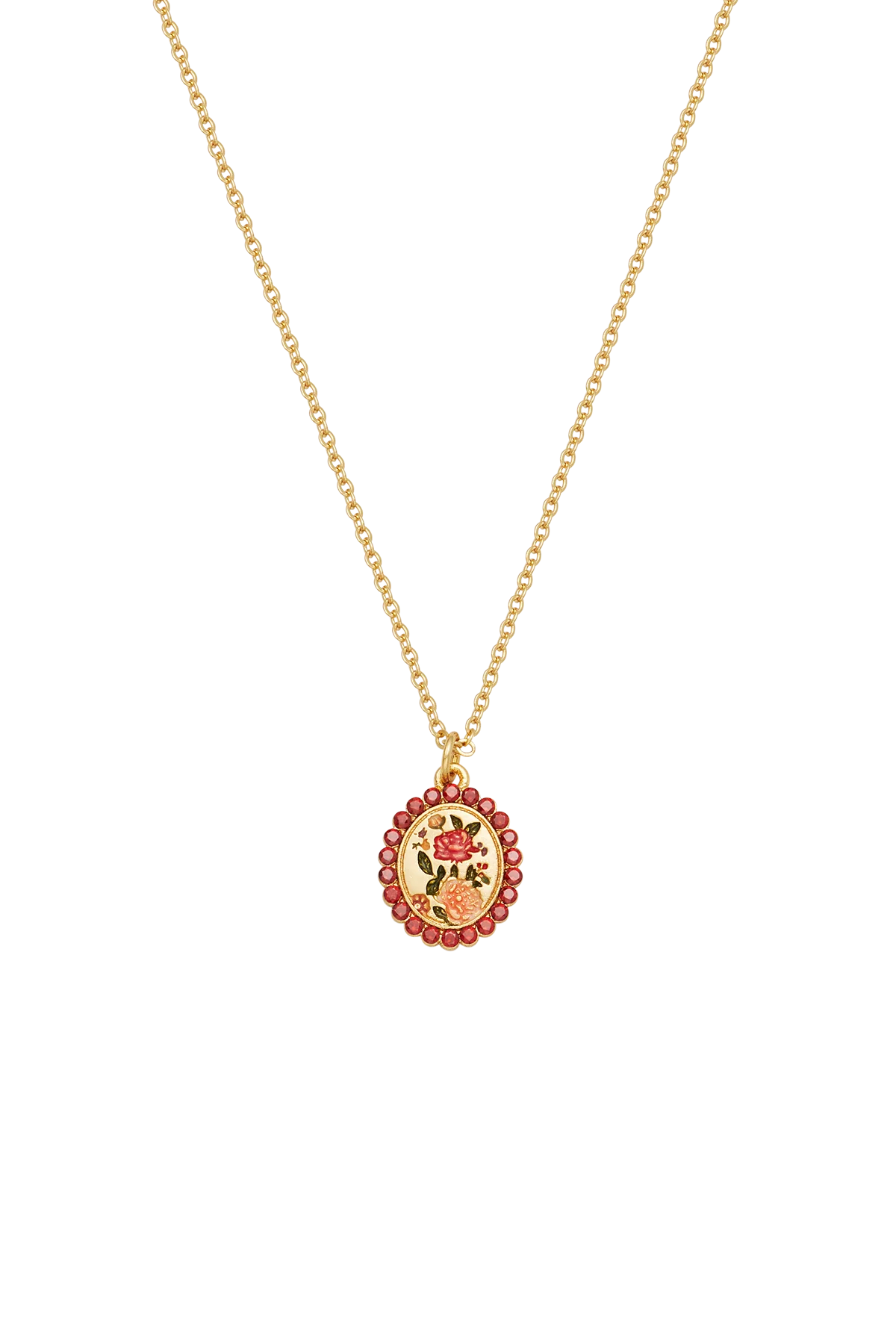 Eve Floral Gold Necklace