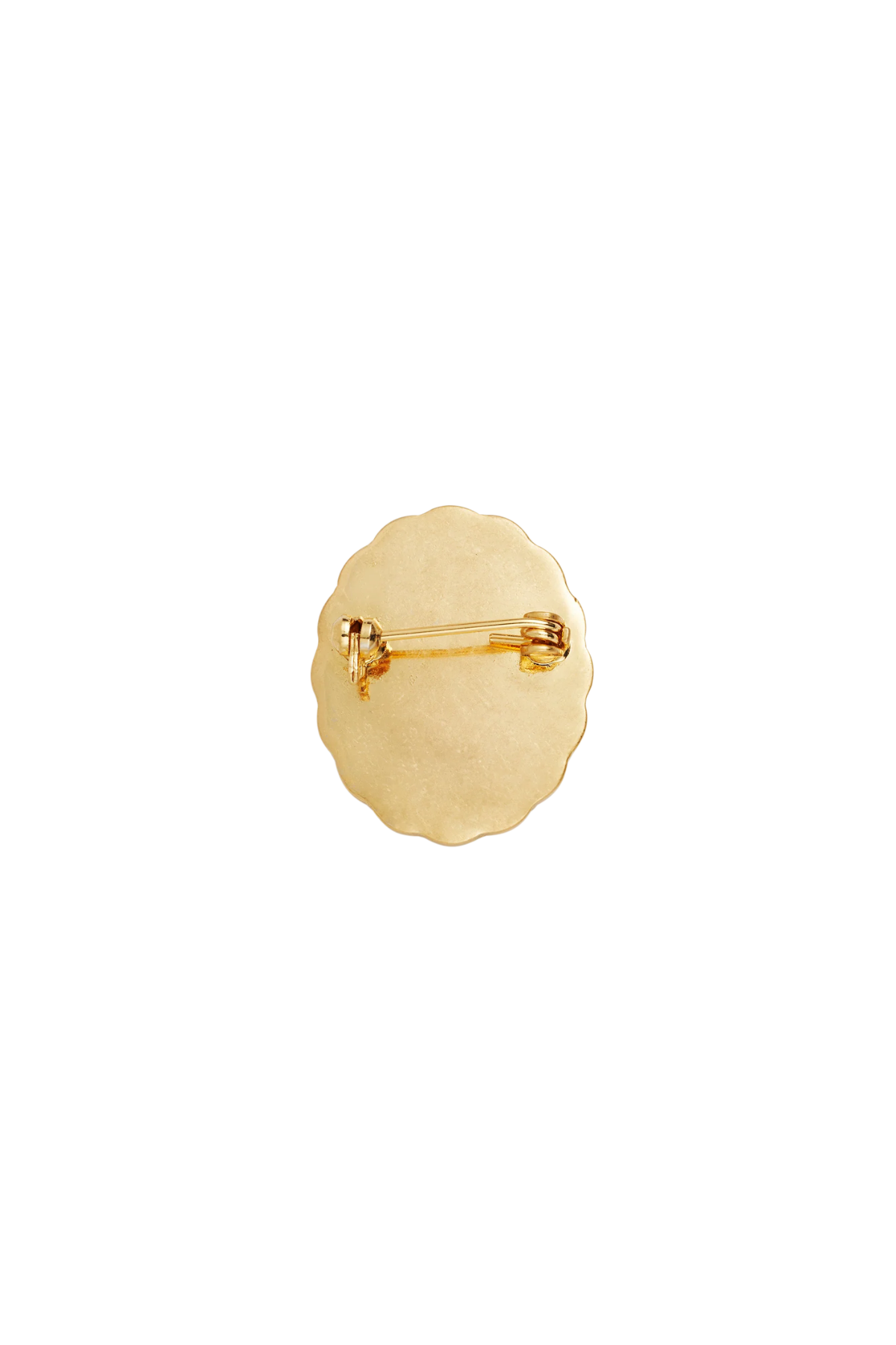 Forget Me Not Cameo Brooch