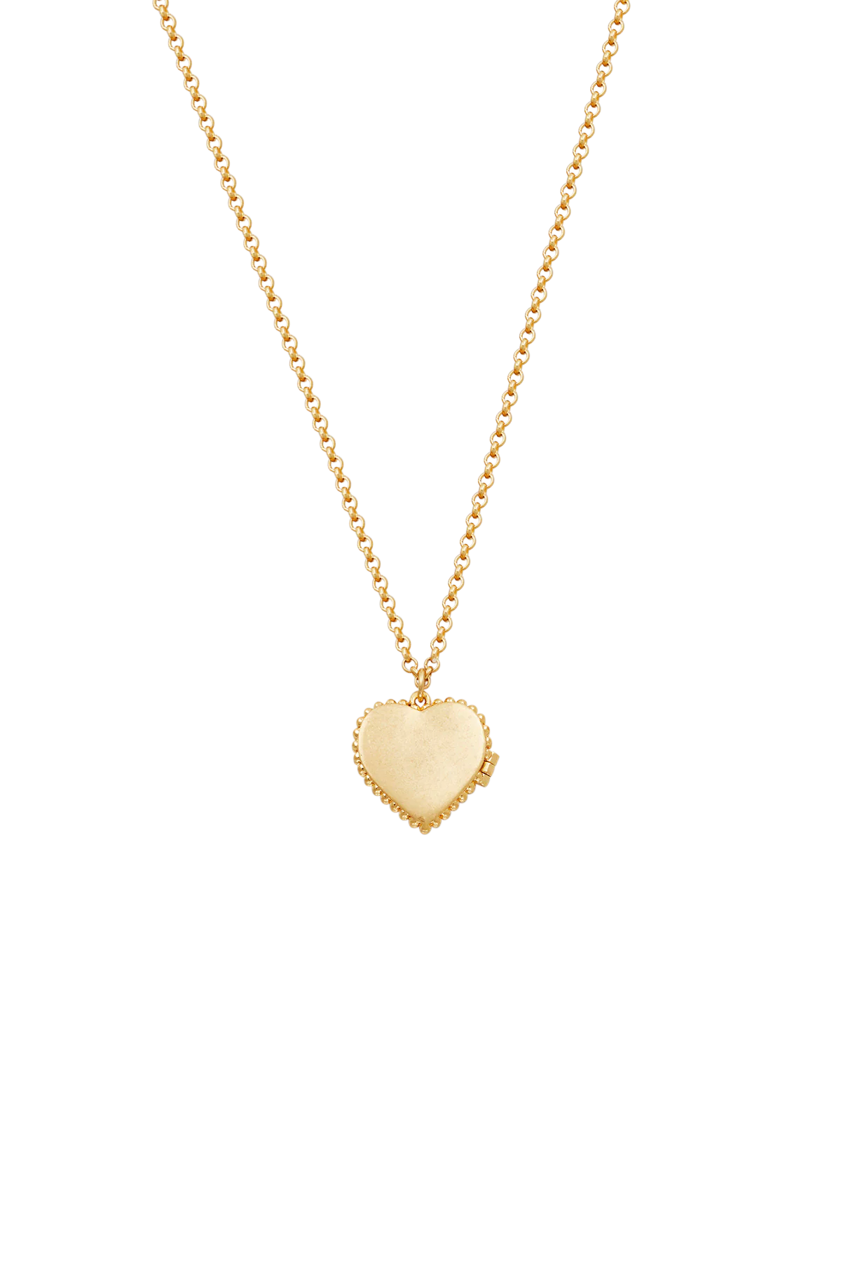 Jasmine Heart Locket Necklace