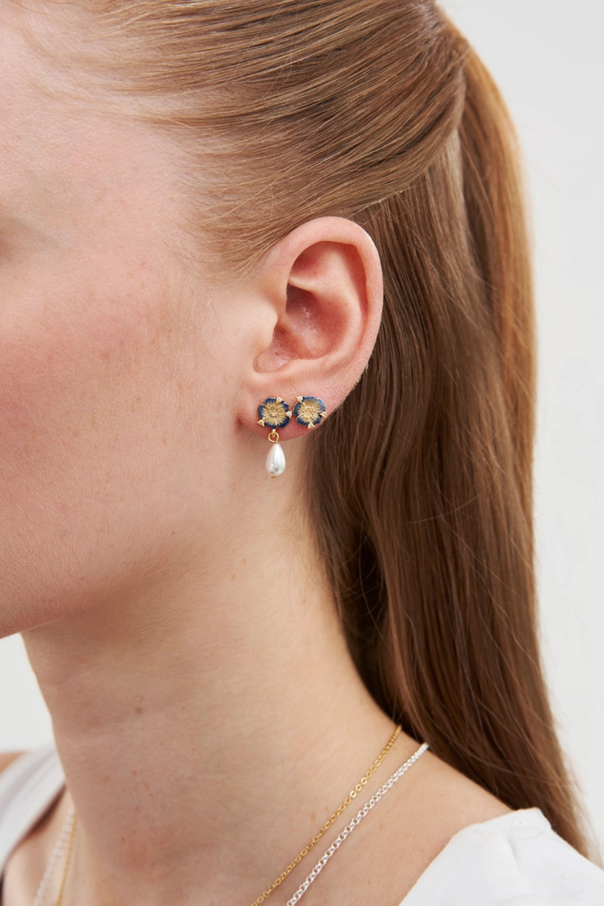 Larkspur Stud Earrings