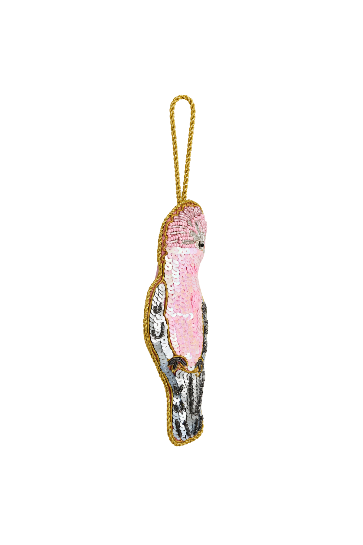 Grettle The Galah Sequin Tree Decoration
