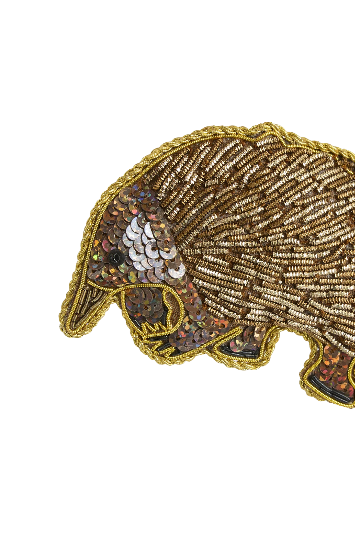 Patrick The Echidna Sequin Tree Decoration