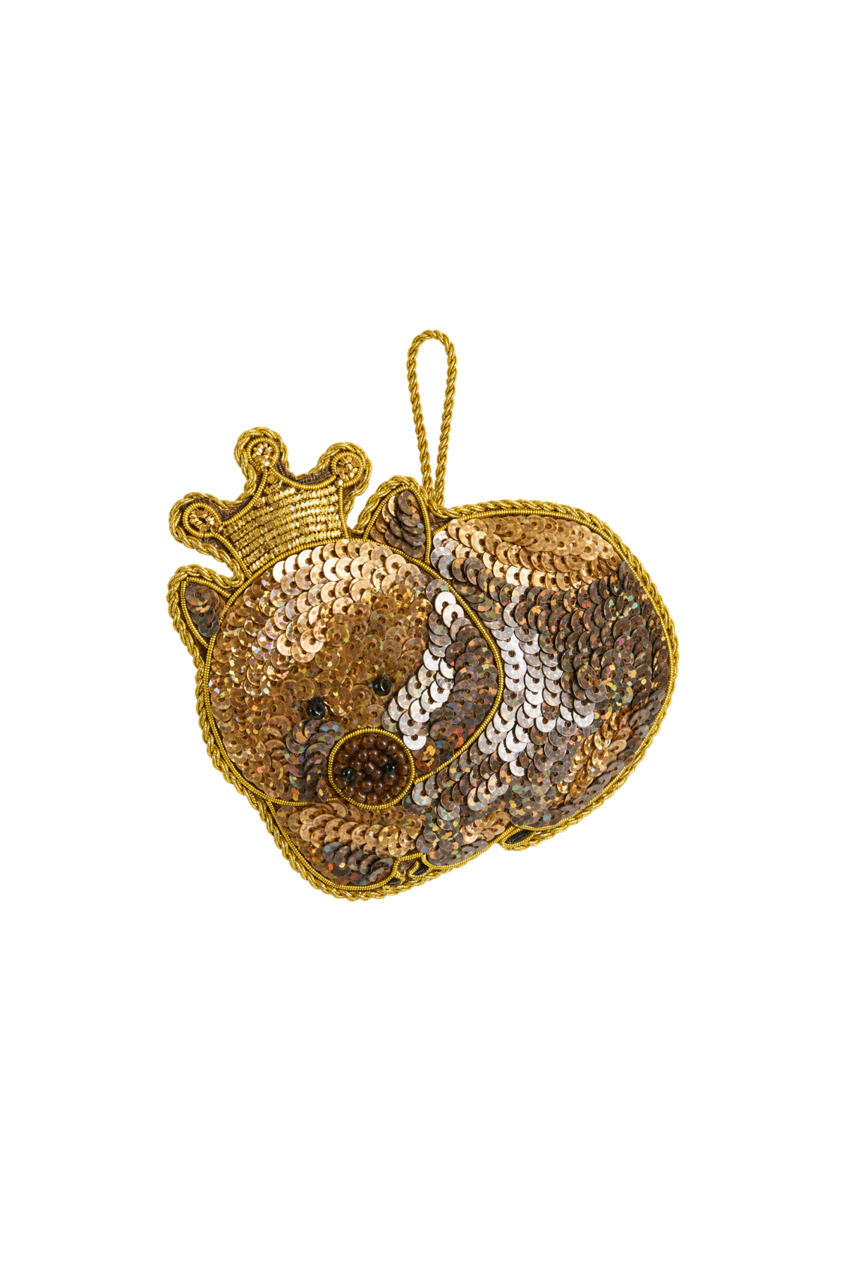 Warren The Wombat Sequin Tree Decoration