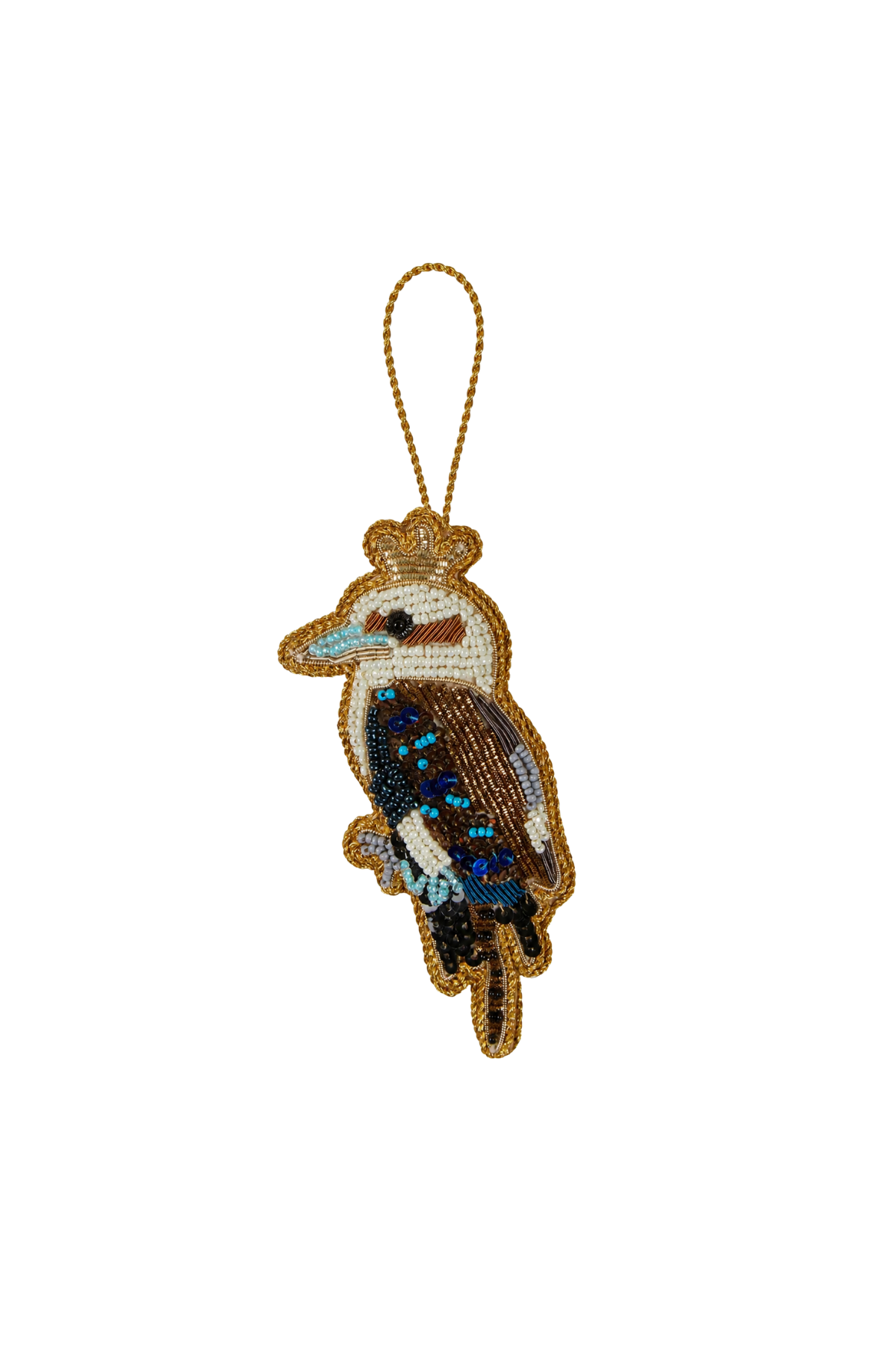 Kookaburra Sequin Tree Decoration