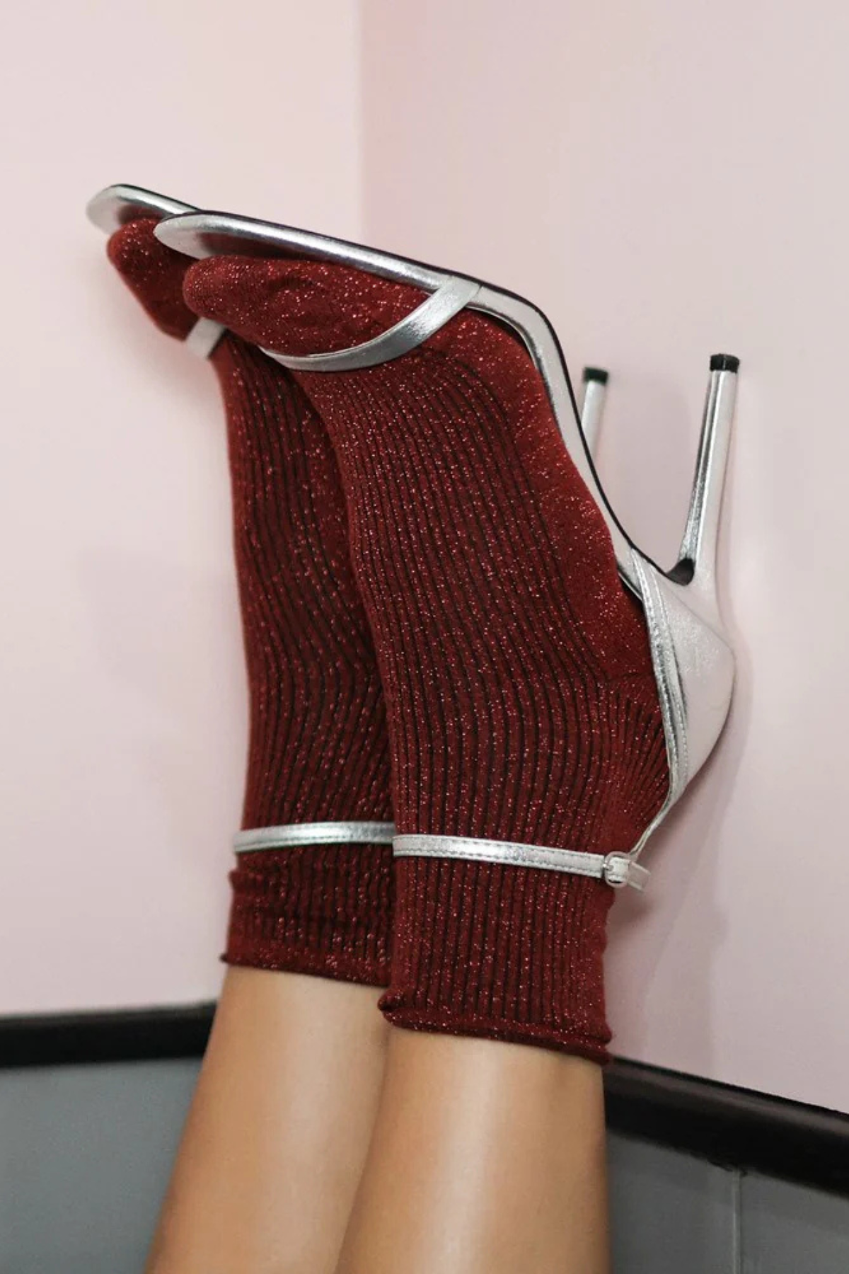 KLUE Glitter Lurex Red