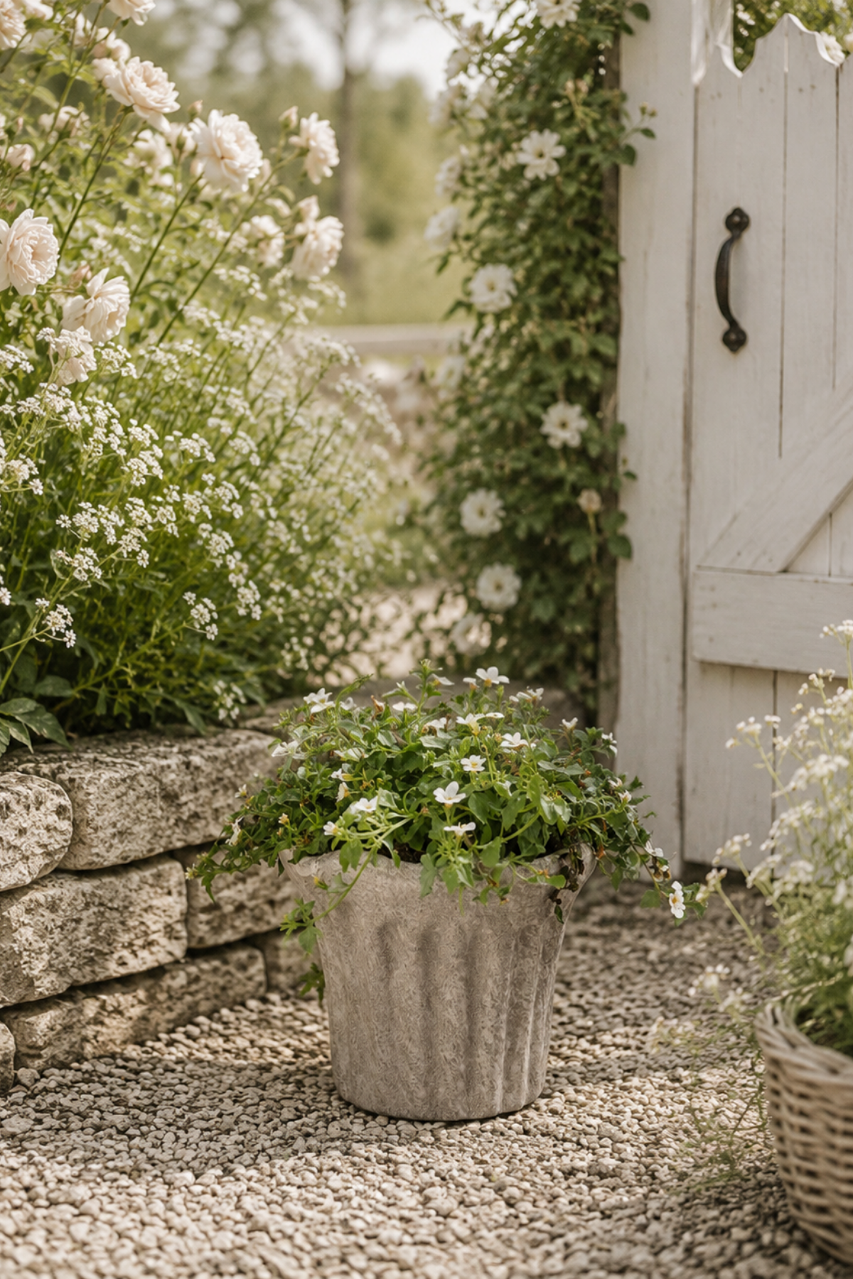 Terra Fluted Planter Small