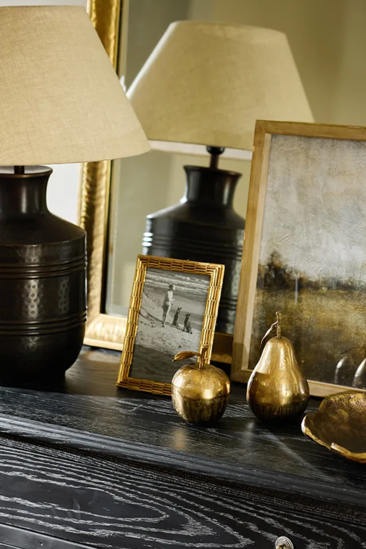 Ridge Photo Frame Champagne 4x6
