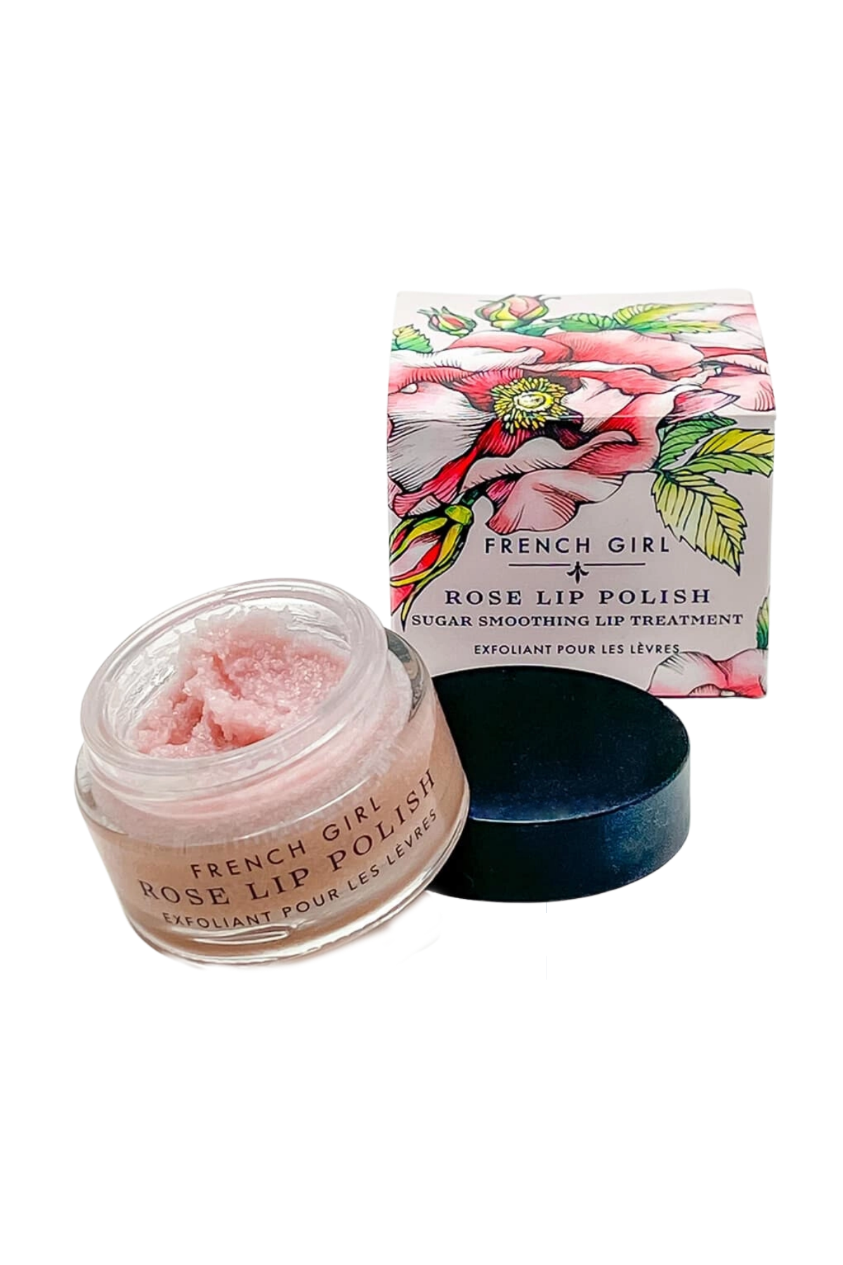 Organic Hydrating Rose Lip Polish & Scrub