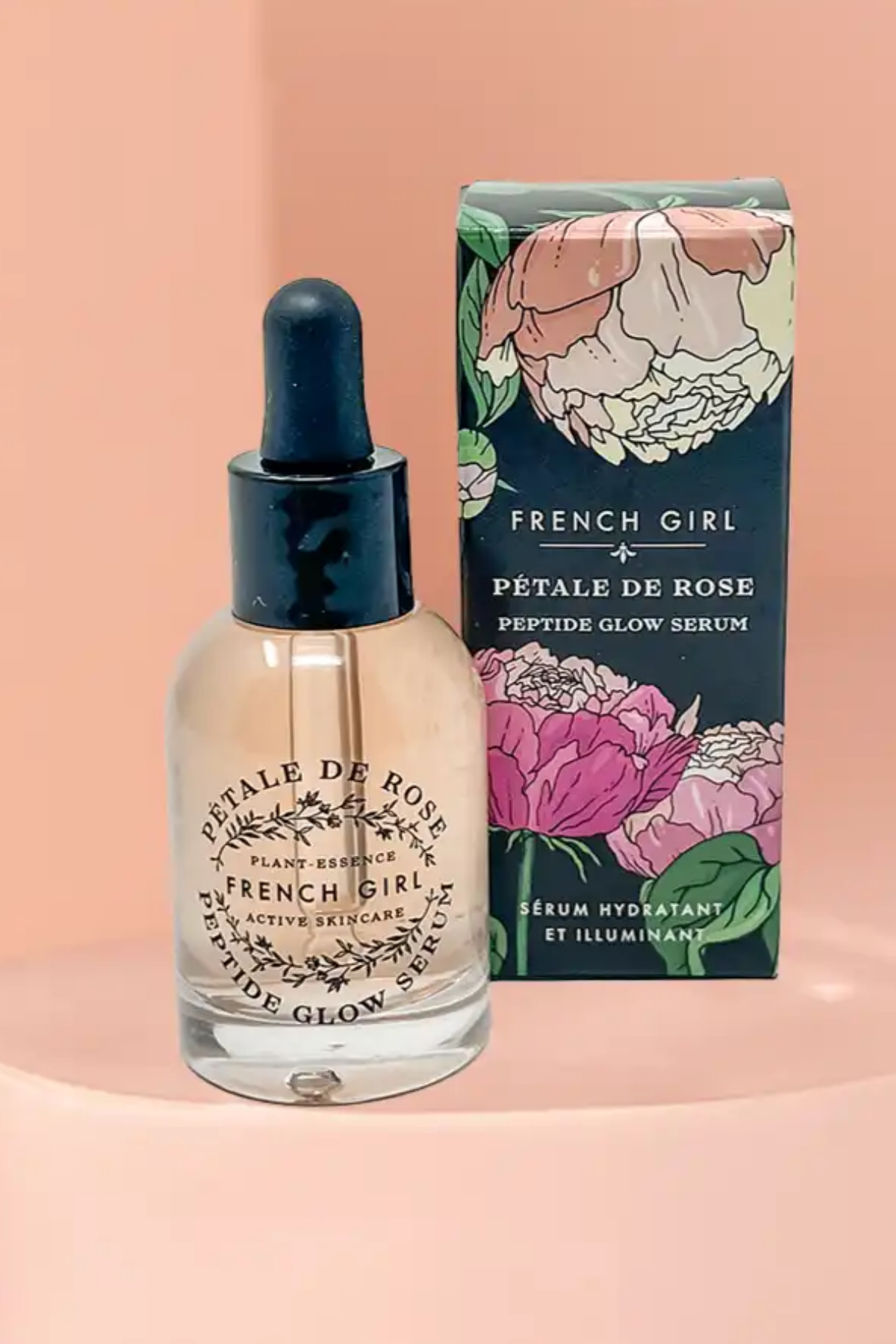 Organic Rose Peptide Hydrating Glow Serum