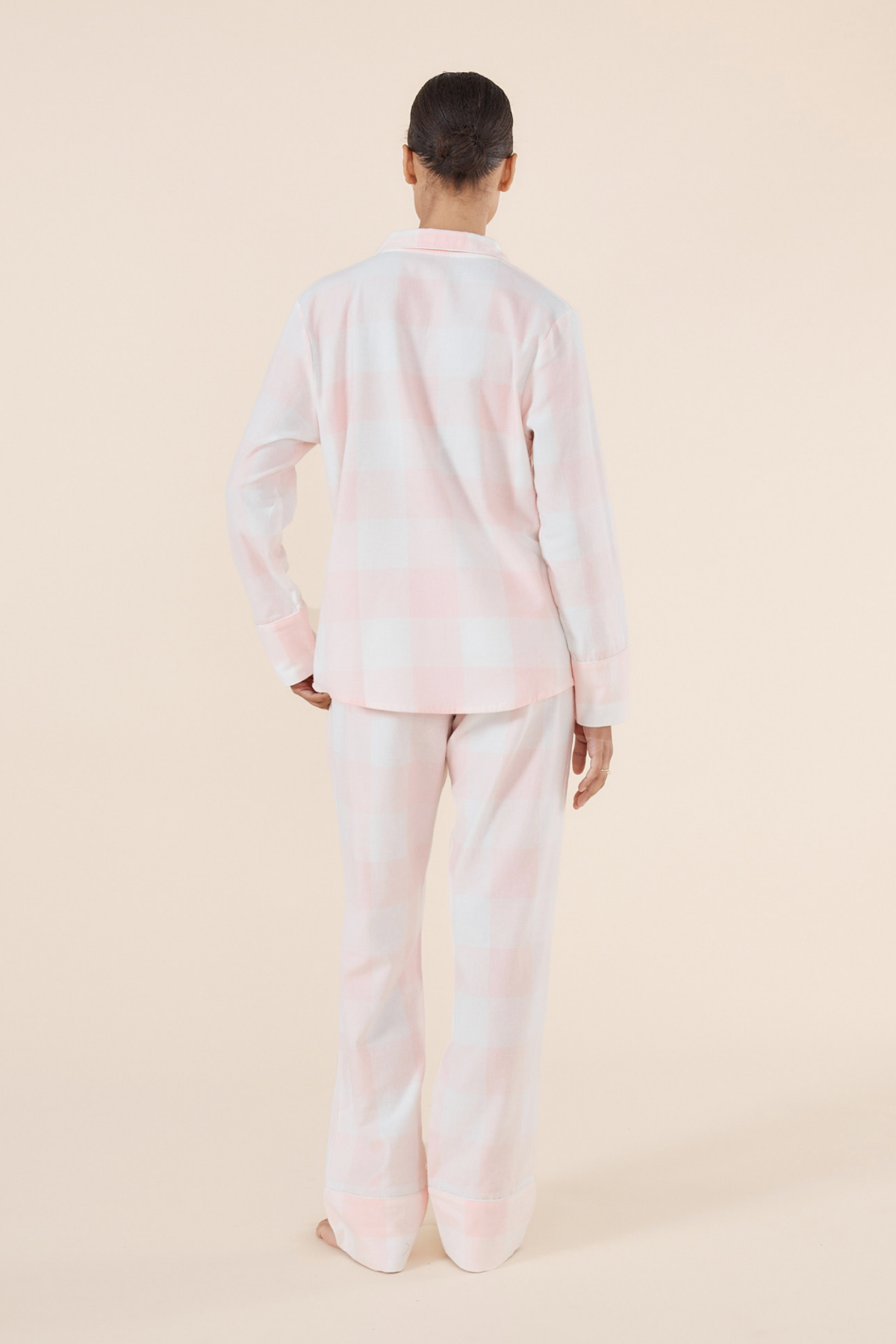 Emery Buffalo Check Cotton Pink