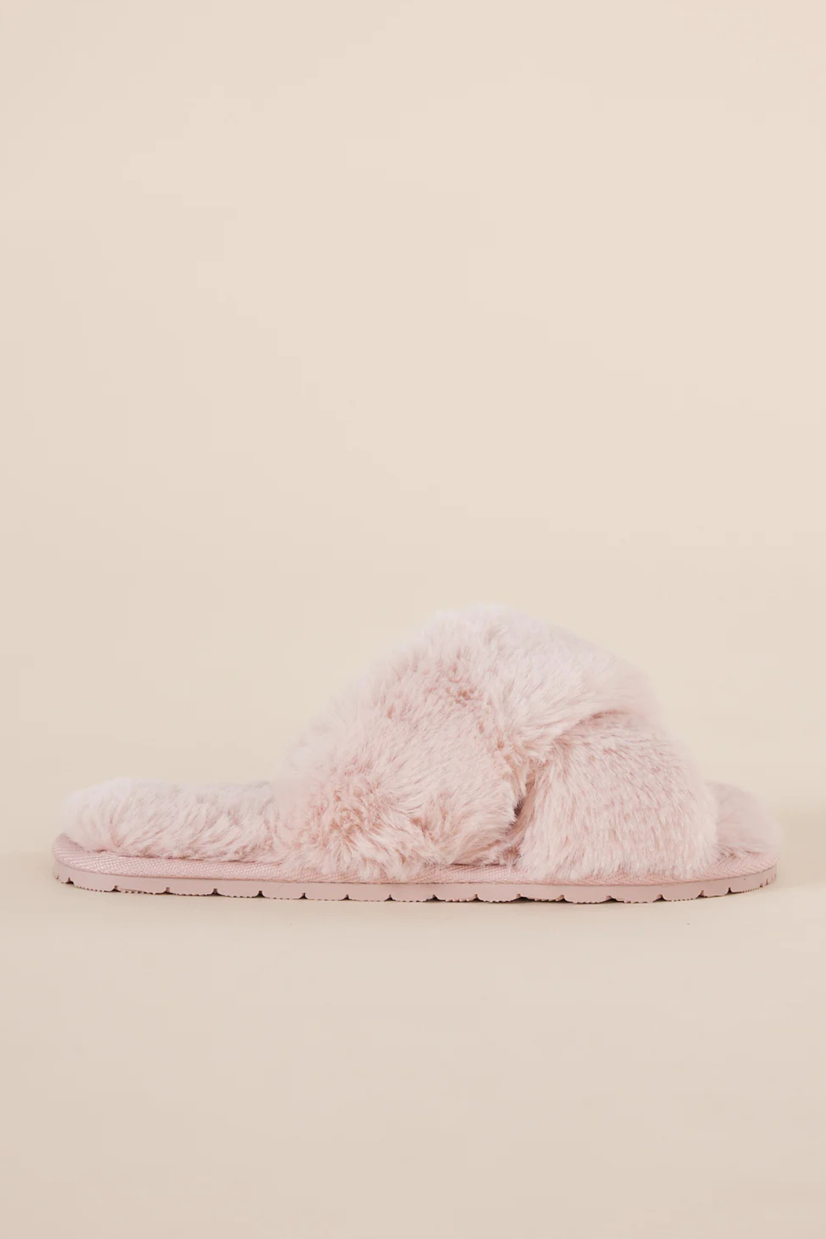 Milan Plush Slipper Blush