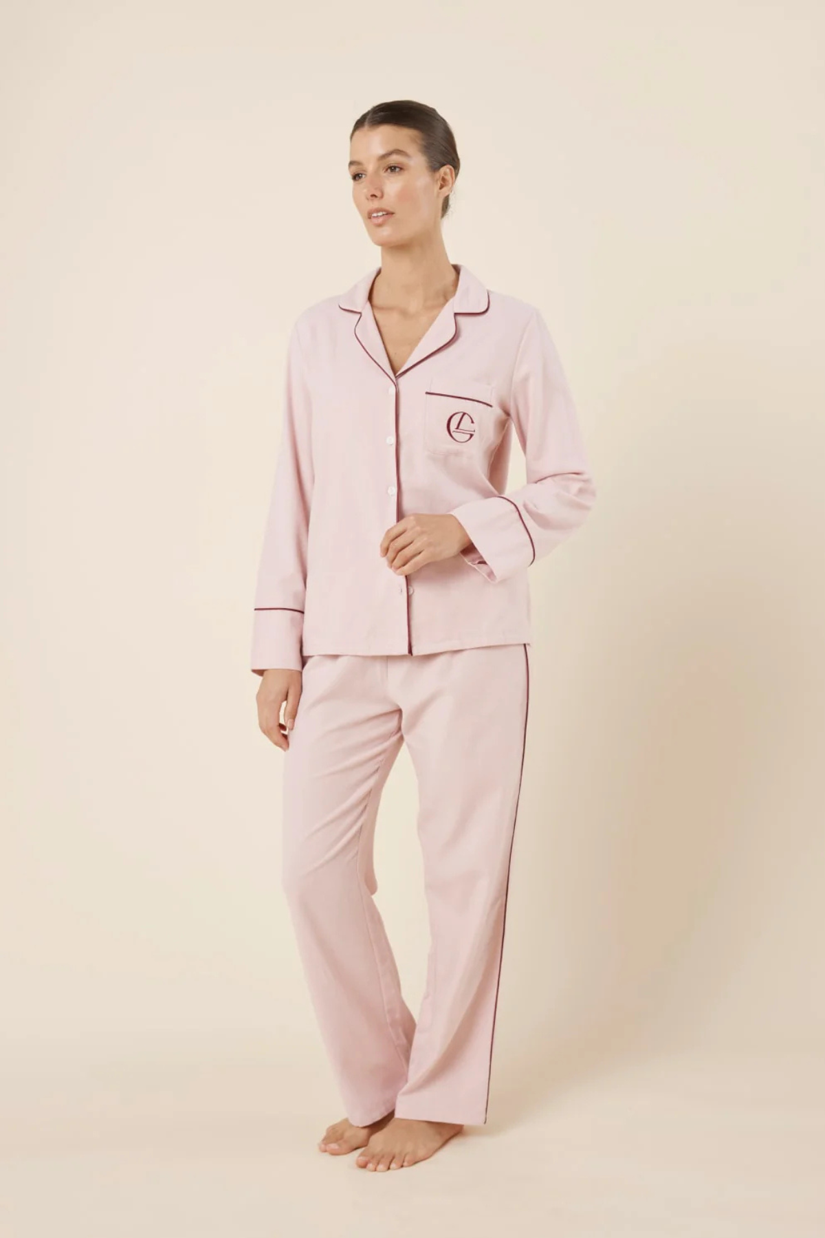 Isabella Brushed Cotton PJ Set