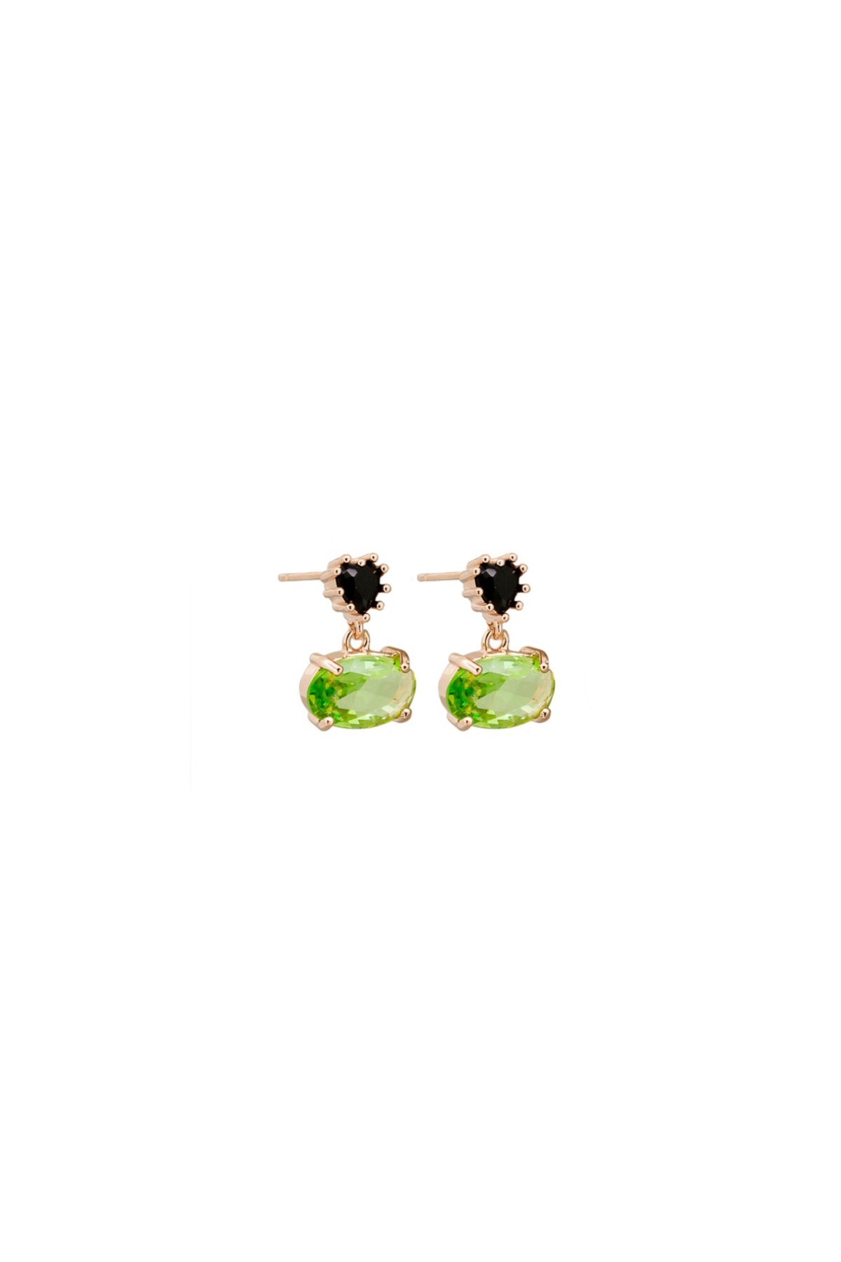 Green Lucinda Crystal Earring