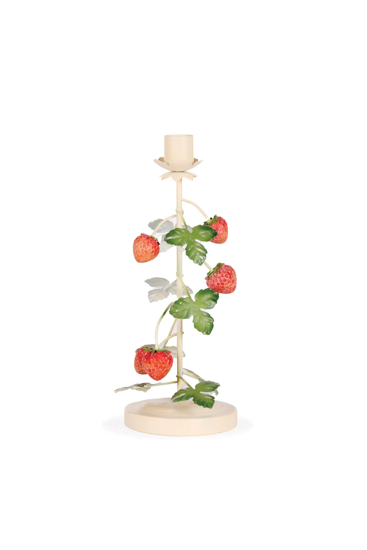 Large Strawberry Candle Holder